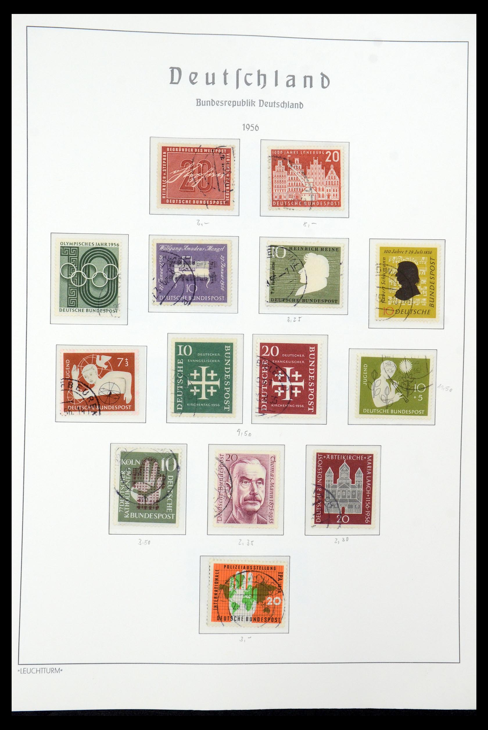 35943 009 - Postzegelverzameling 35943 Bundespost 1949-1992.