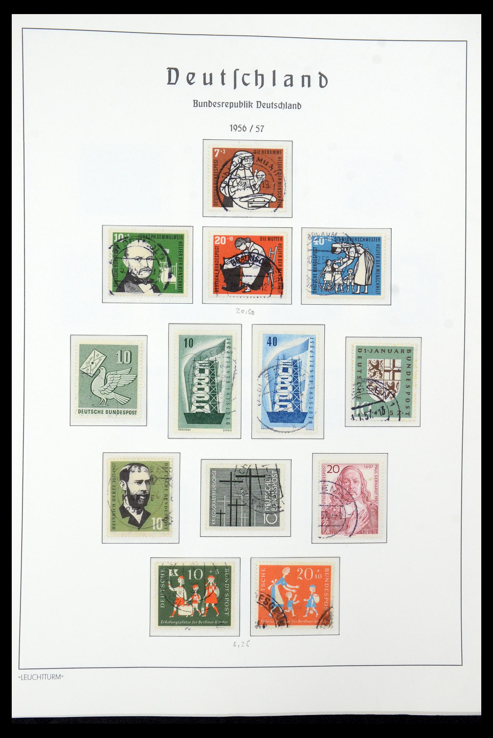 35943 011 - Stamp Collection 35943 Bundespost 1949-1992.