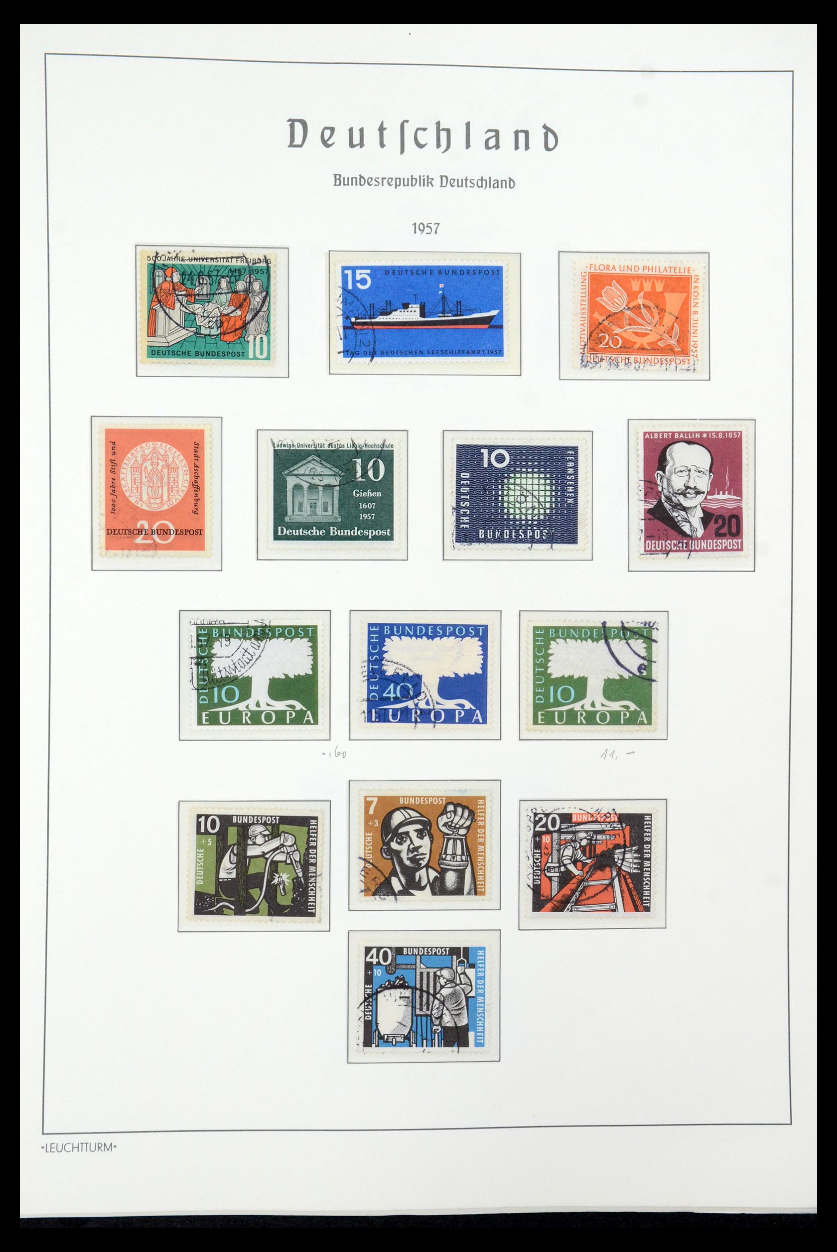 35943 012 - Stamp Collection 35943 Bundespost 1949-1992.