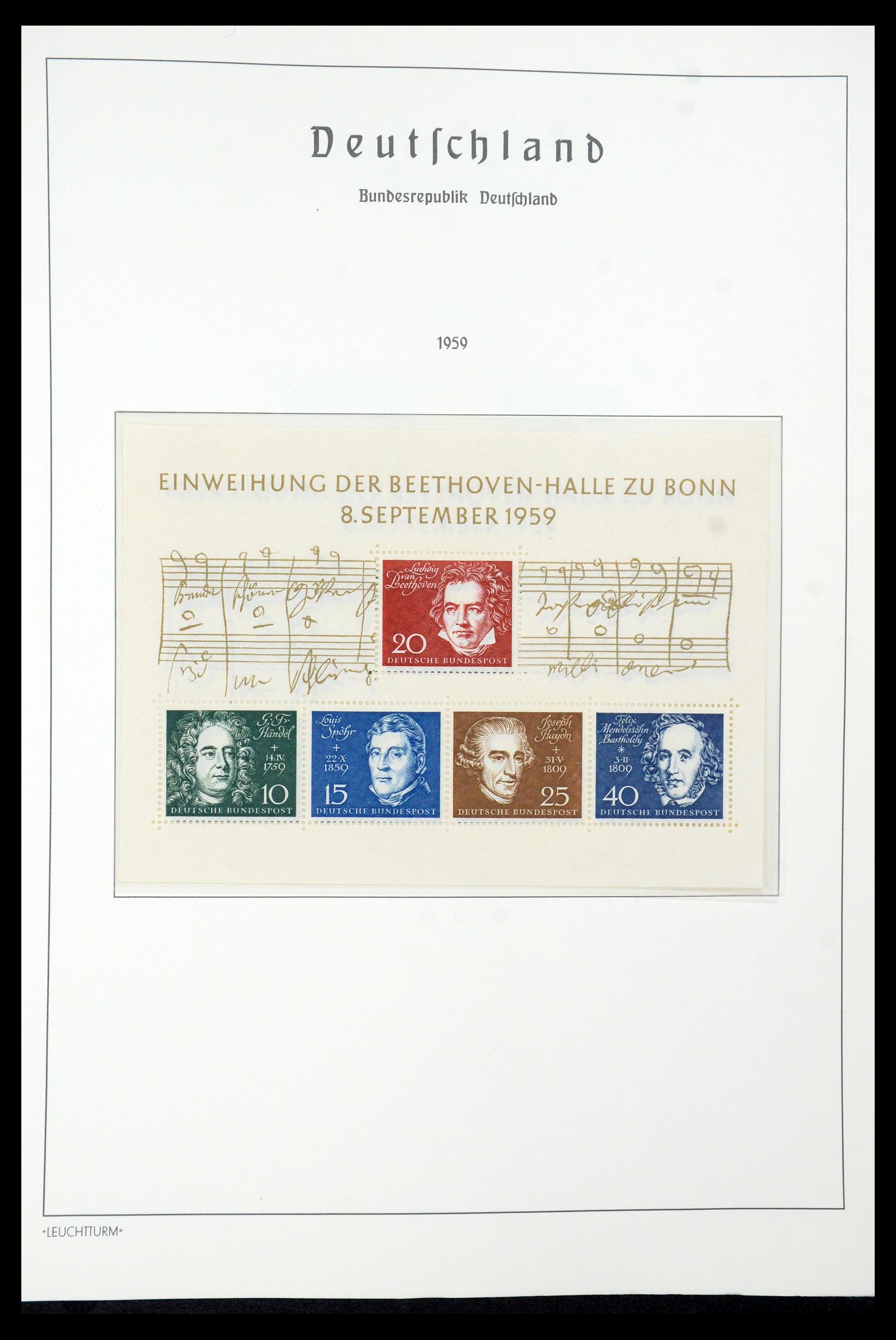 35943 016 - Postzegelverzameling 35943 Bundespost 1949-1992.