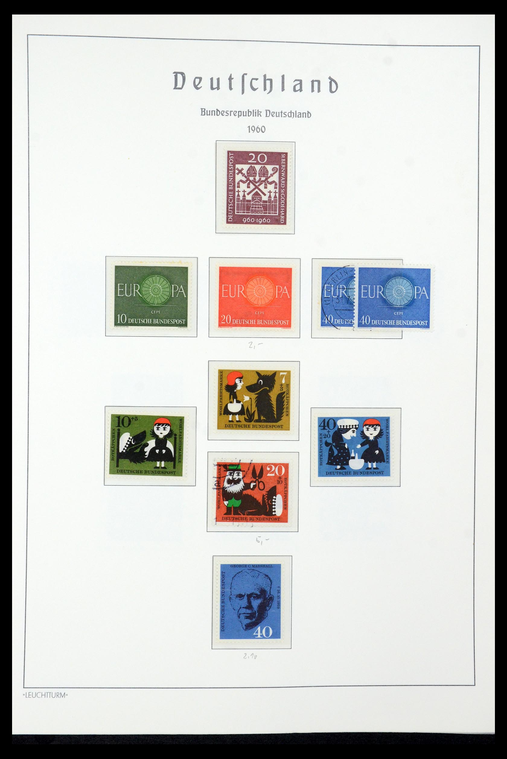 35943 019 - Postzegelverzameling 35943 Bundespost 1949-1992.