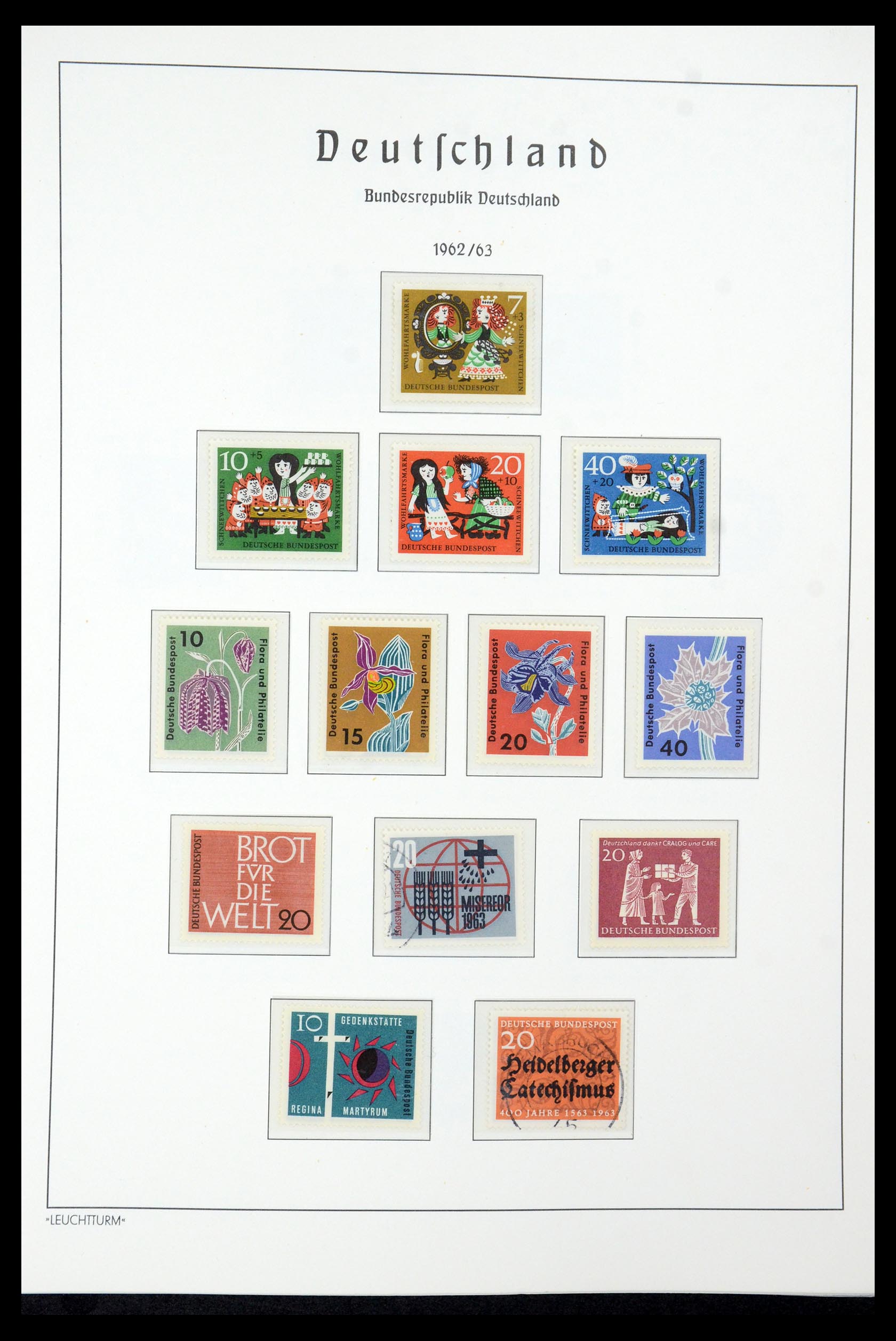 35943 023 - Postzegelverzameling 35943 Bundespost 1949-1992.