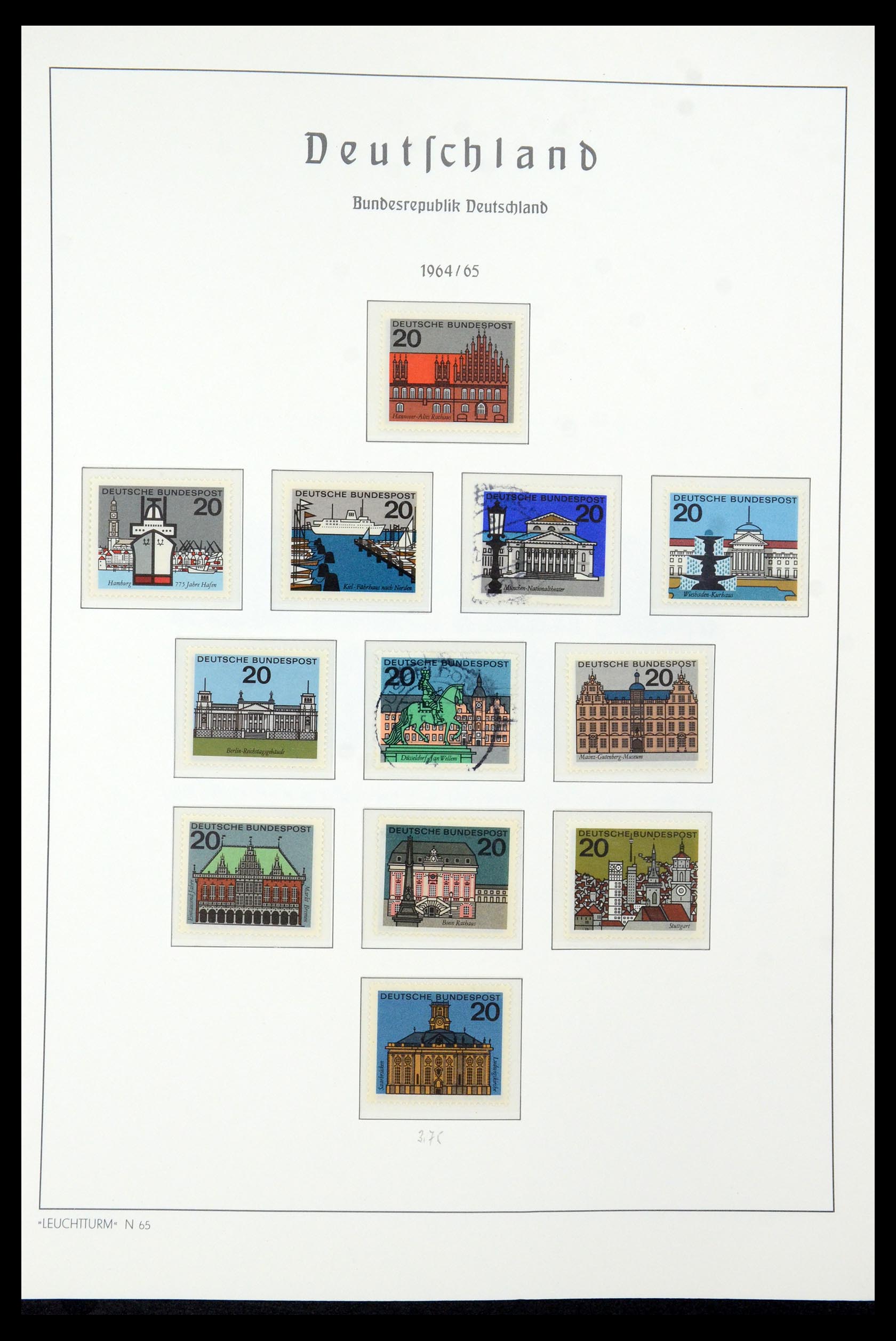 35943 025 - Postzegelverzameling 35943 Bundespost 1949-1992.