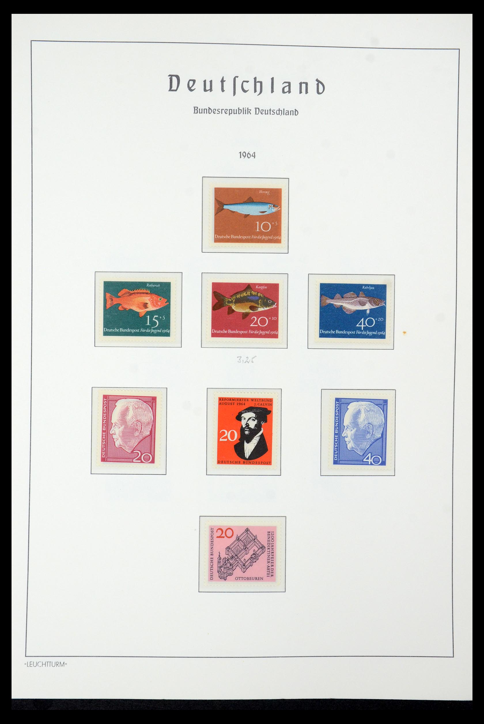 35943 028 - Postzegelverzameling 35943 Bundespost 1949-1992.