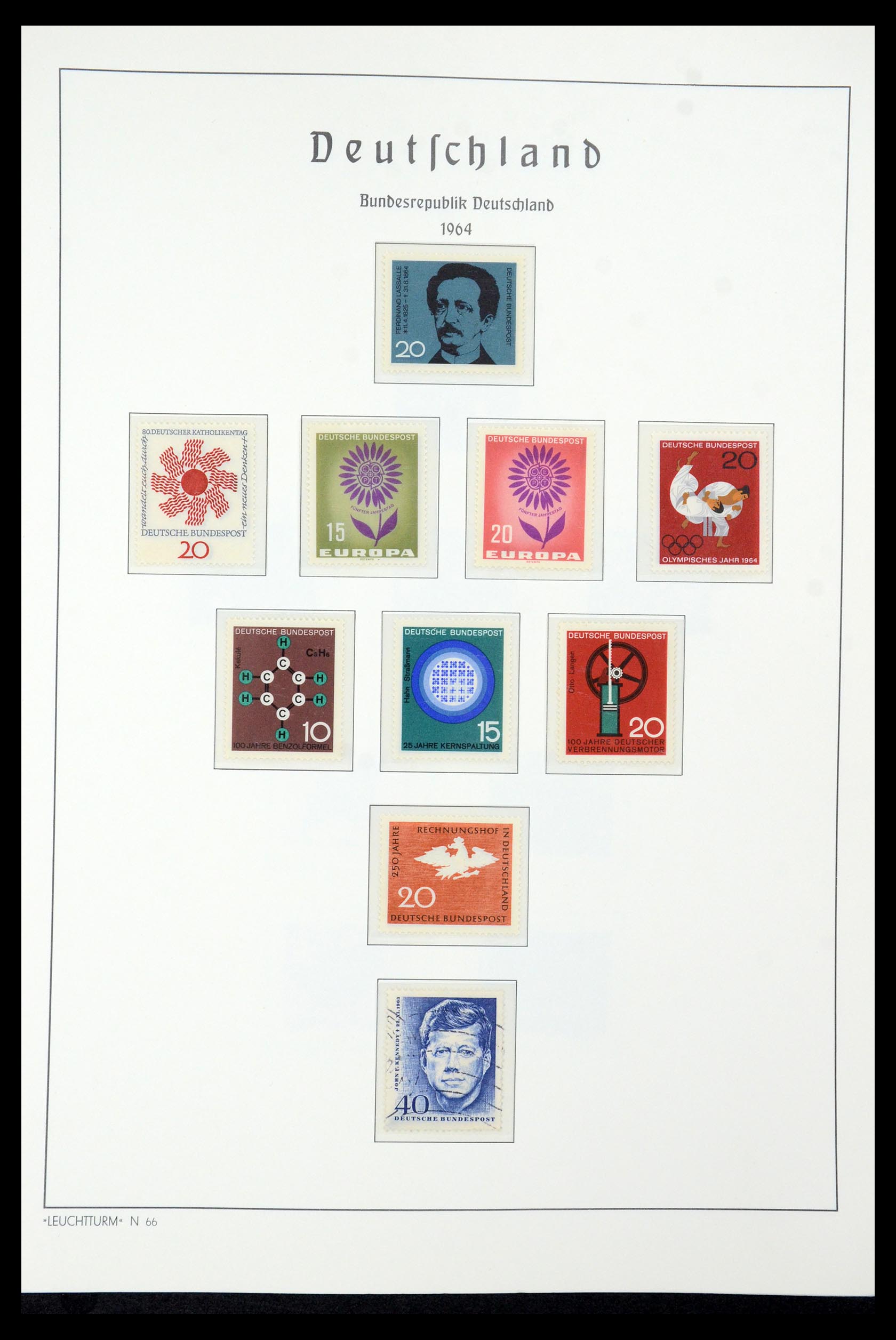 35943 030 - Postzegelverzameling 35943 Bundespost 1949-1992.