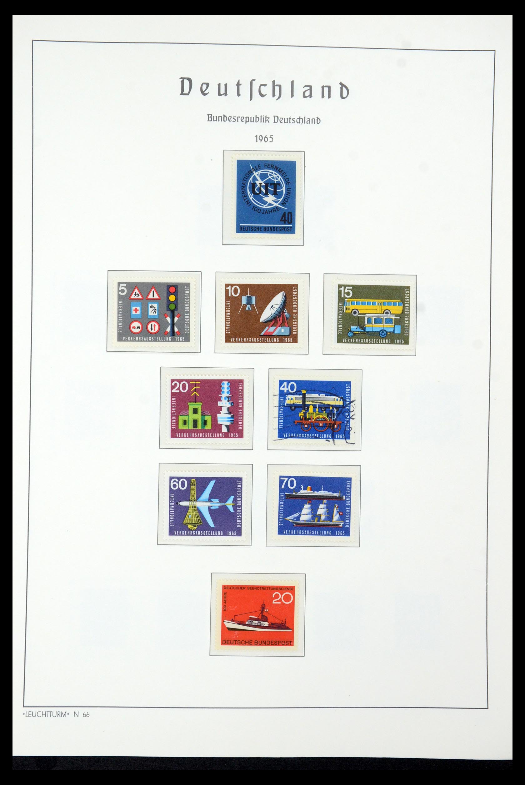 35943 033 - Postzegelverzameling 35943 Bundespost 1949-1992.