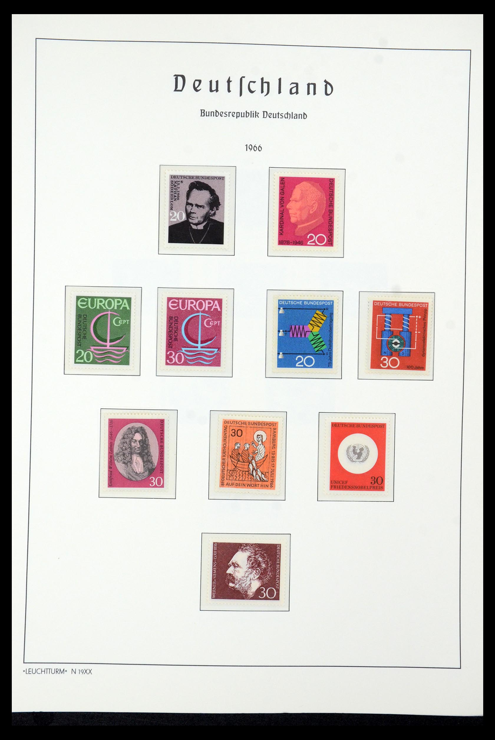 35943 036 - Postzegelverzameling 35943 Bundespost 1949-1992.