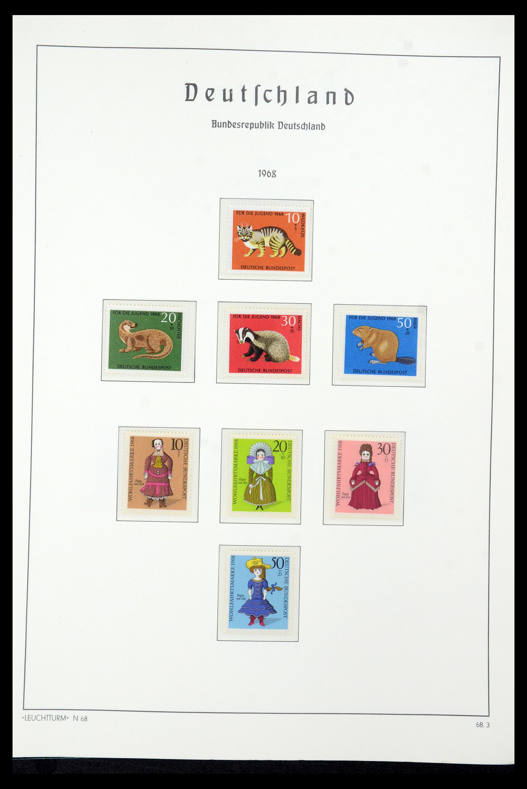 35943 041 - Postzegelverzameling 35943 Bundespost 1949-1992.