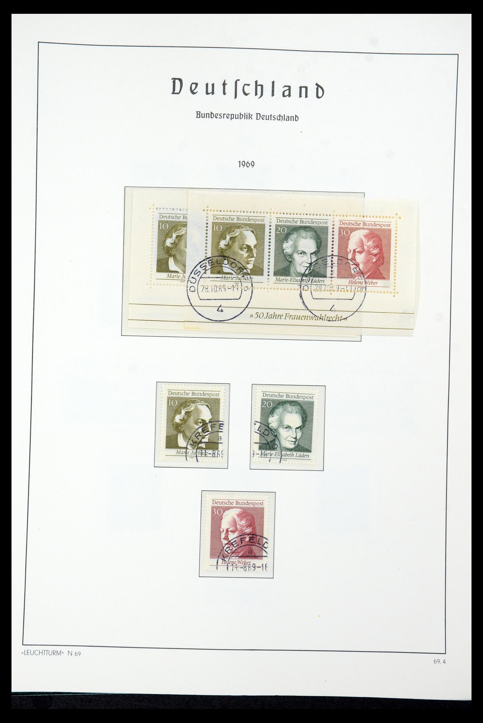 35943 046 - Postzegelverzameling 35943 Bundespost 1949-1992.