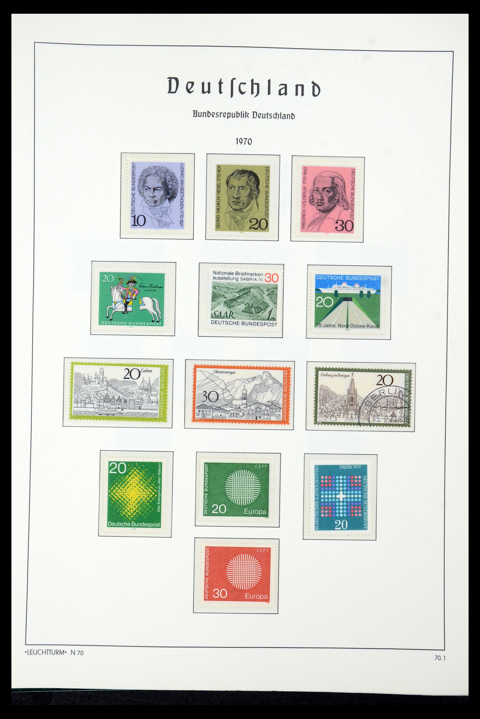 35943 047 - Stamp Collection 35943 Bundespost 1949-1992.