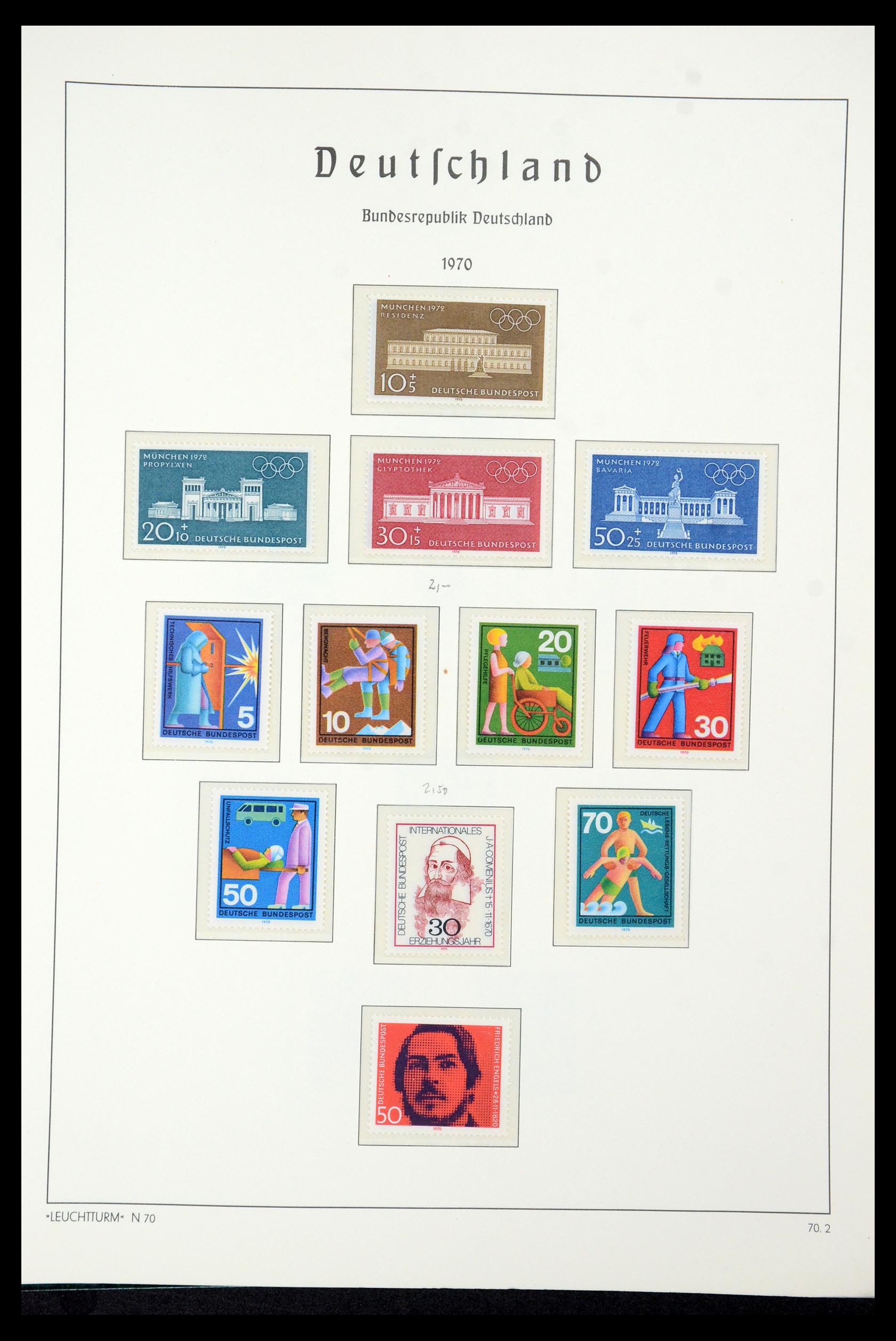 35943 048 - Stamp Collection 35943 Bundespost 1949-1992.