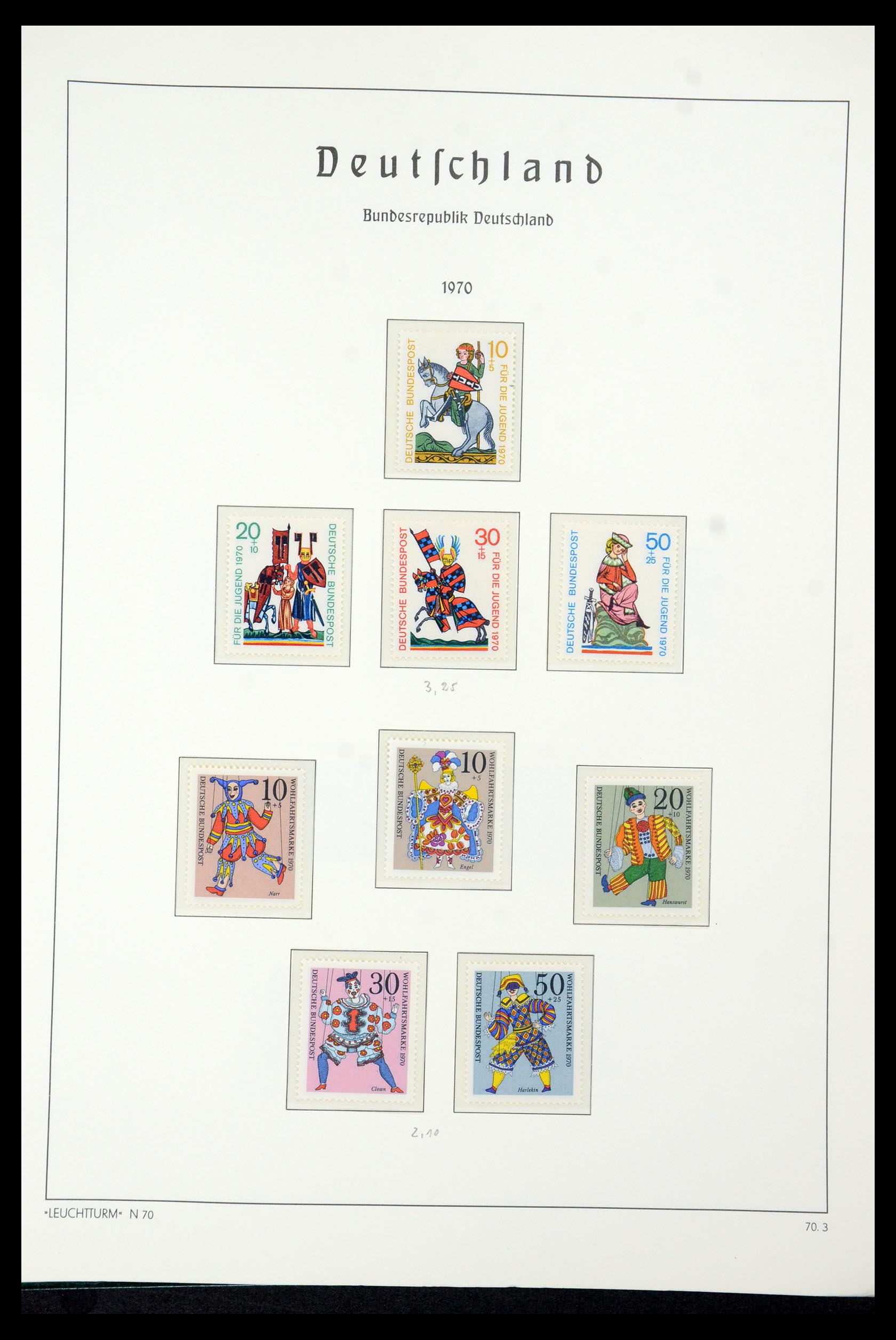 35943 049 - Postzegelverzameling 35943 Bundespost 1949-1992.