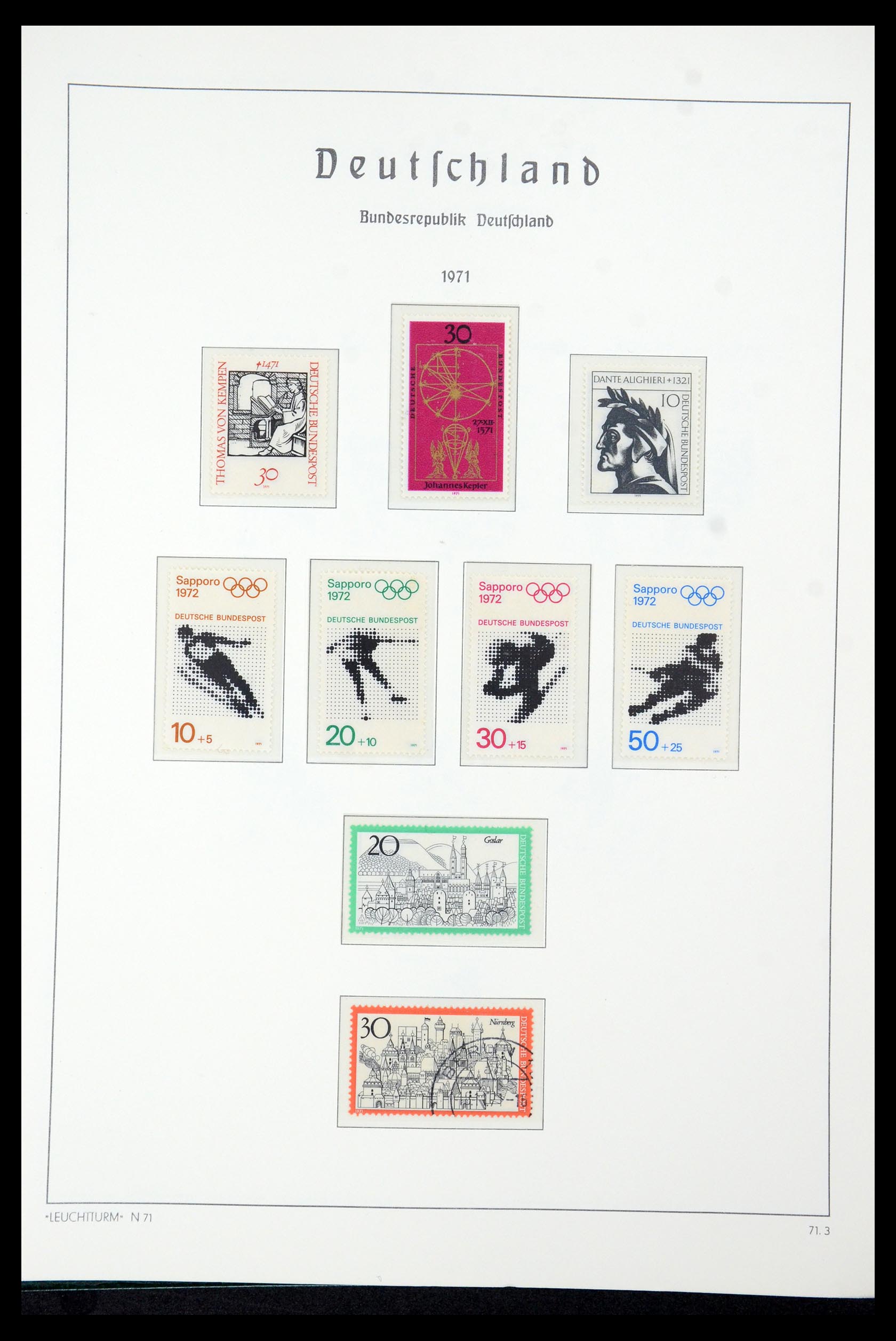35943 052 - Stamp Collection 35943 Bundespost 1949-1992.