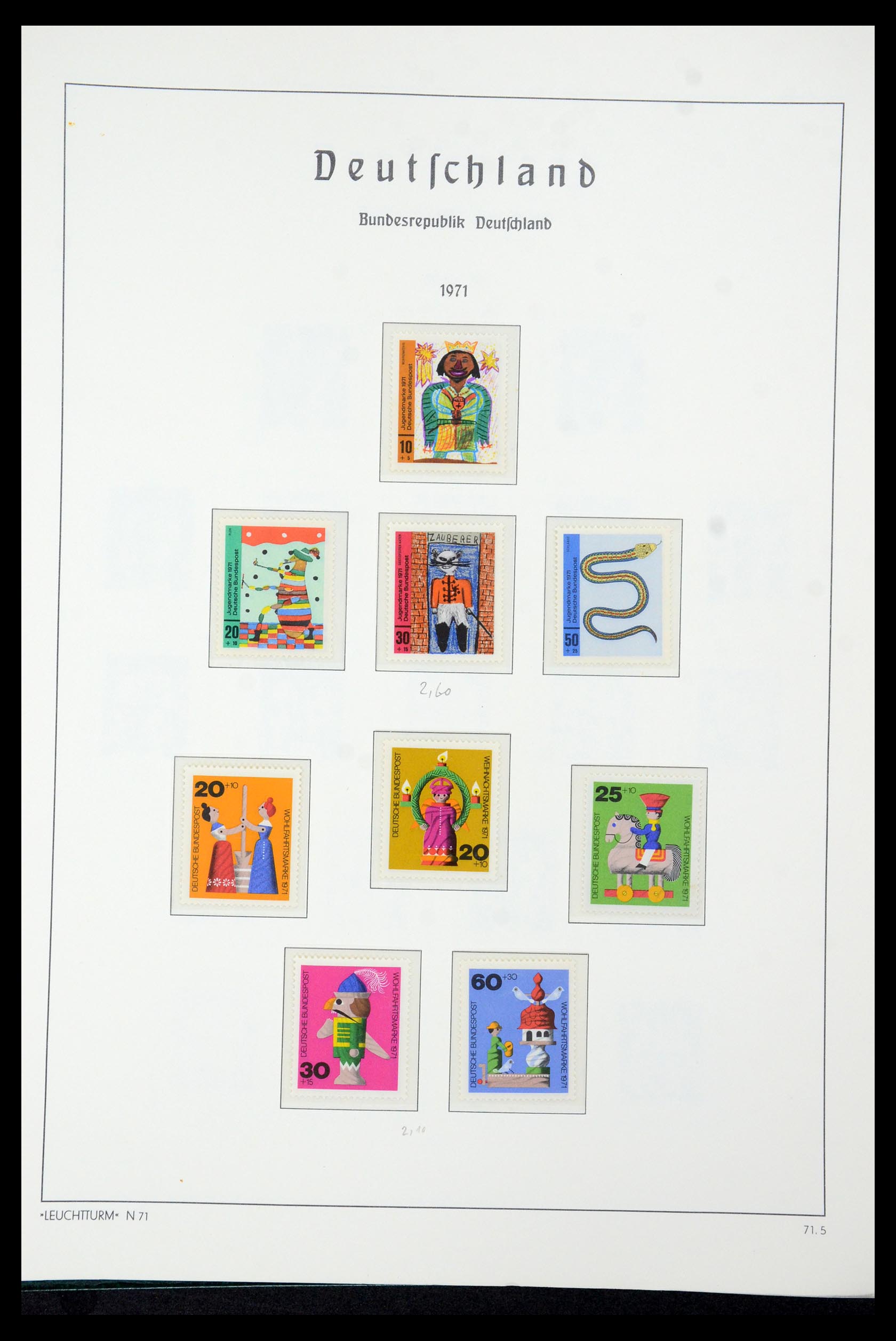 35943 054 - Postzegelverzameling 35943 Bundespost 1949-1992.
