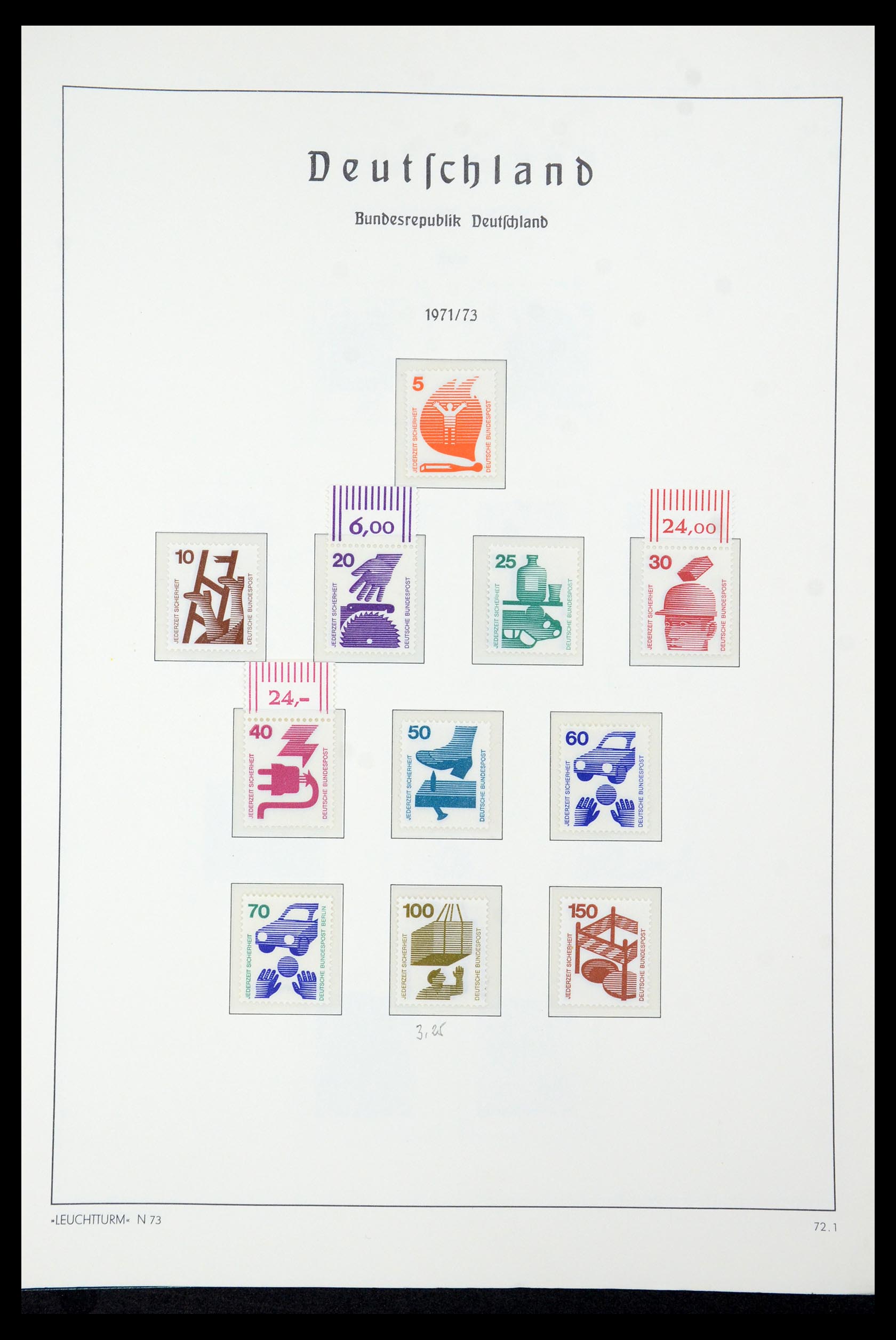 35943 056 - Postzegelverzameling 35943 Bundespost 1949-1992.