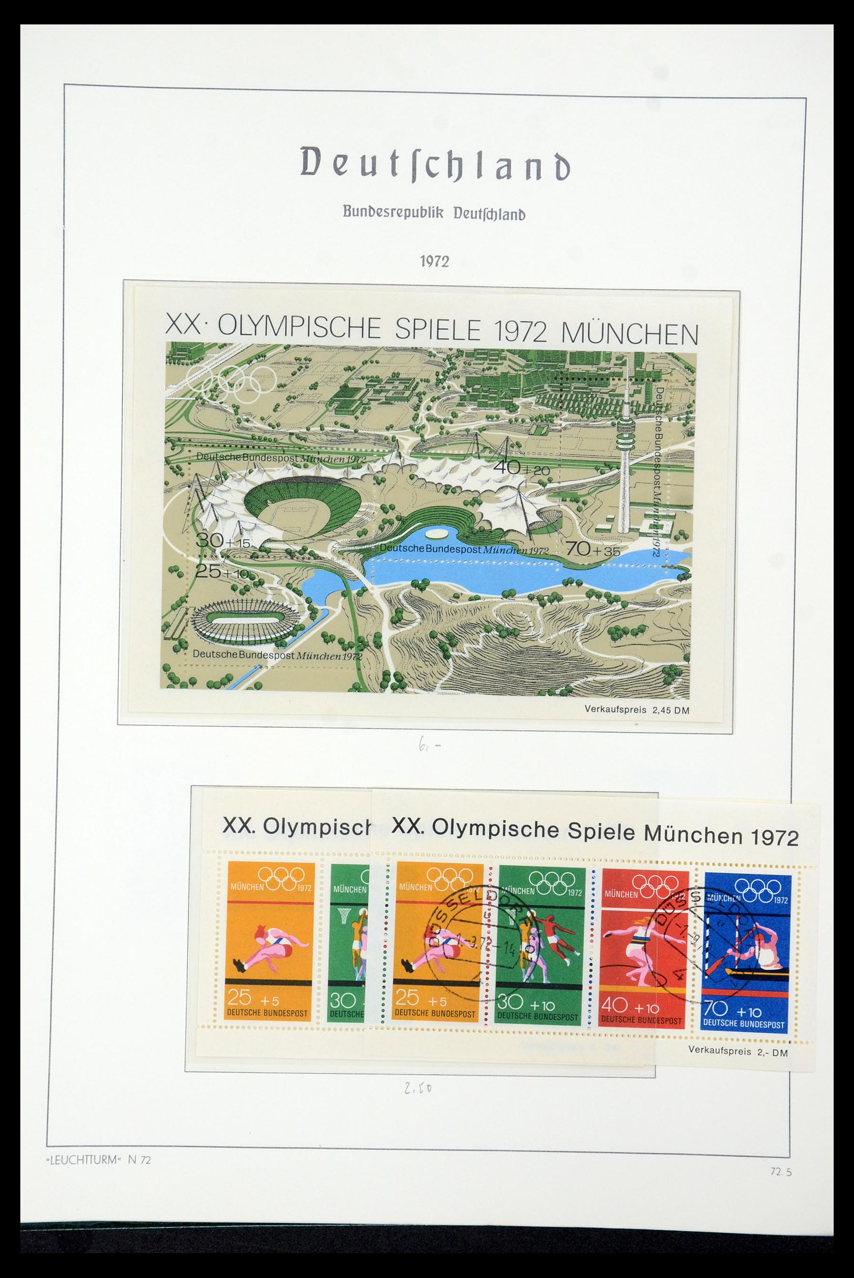 35943 060 - Postzegelverzameling 35943 Bundespost 1949-1992.