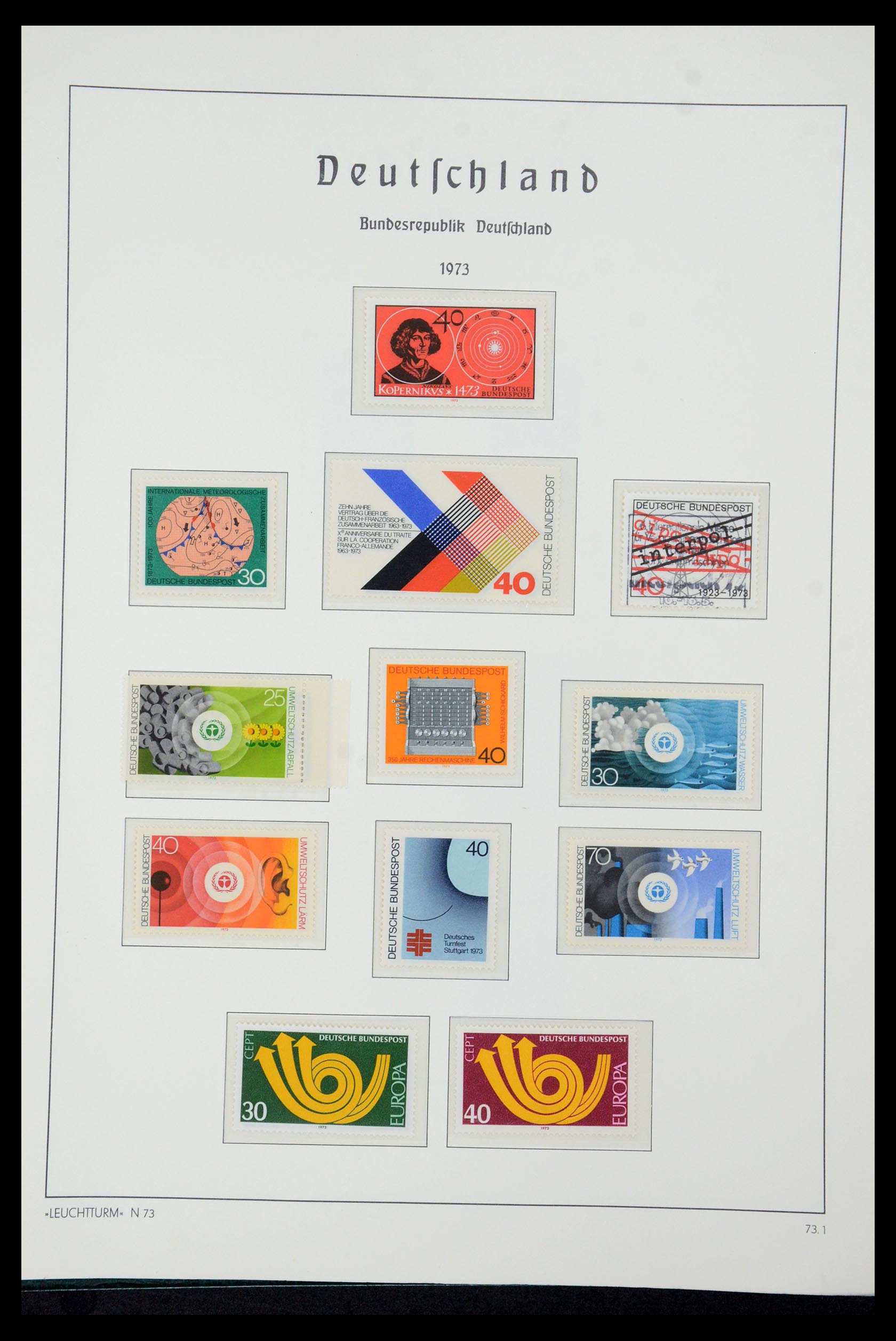 35943 063 - Postzegelverzameling 35943 Bundespost 1949-1992.