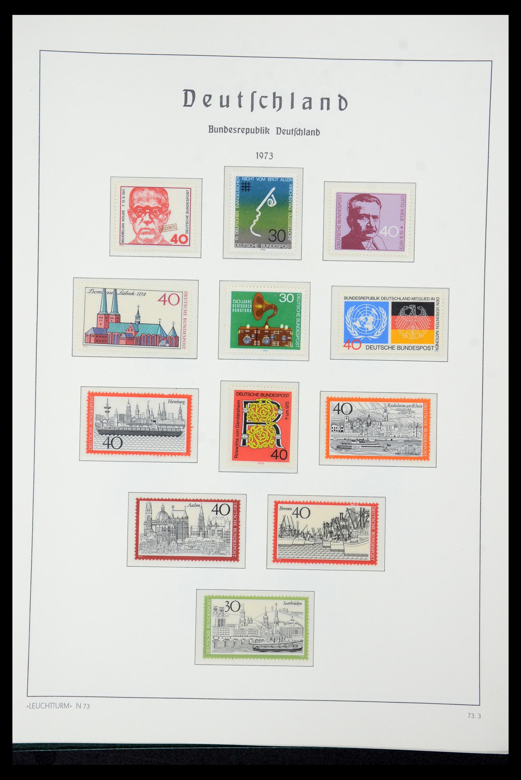 35943 065 - Stamp Collection 35943 Bundespost 1949-1992.