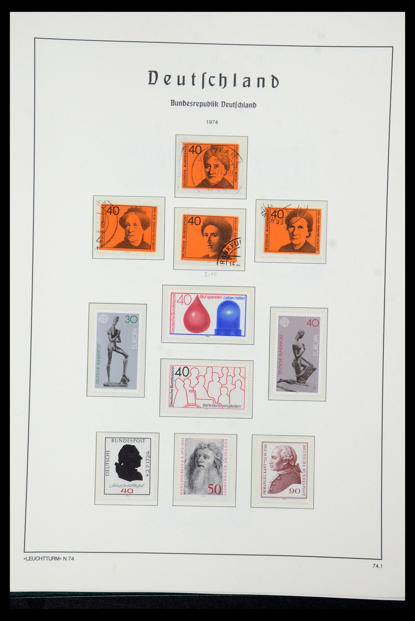 35943 067 - Postzegelverzameling 35943 Bundespost 1949-1992.