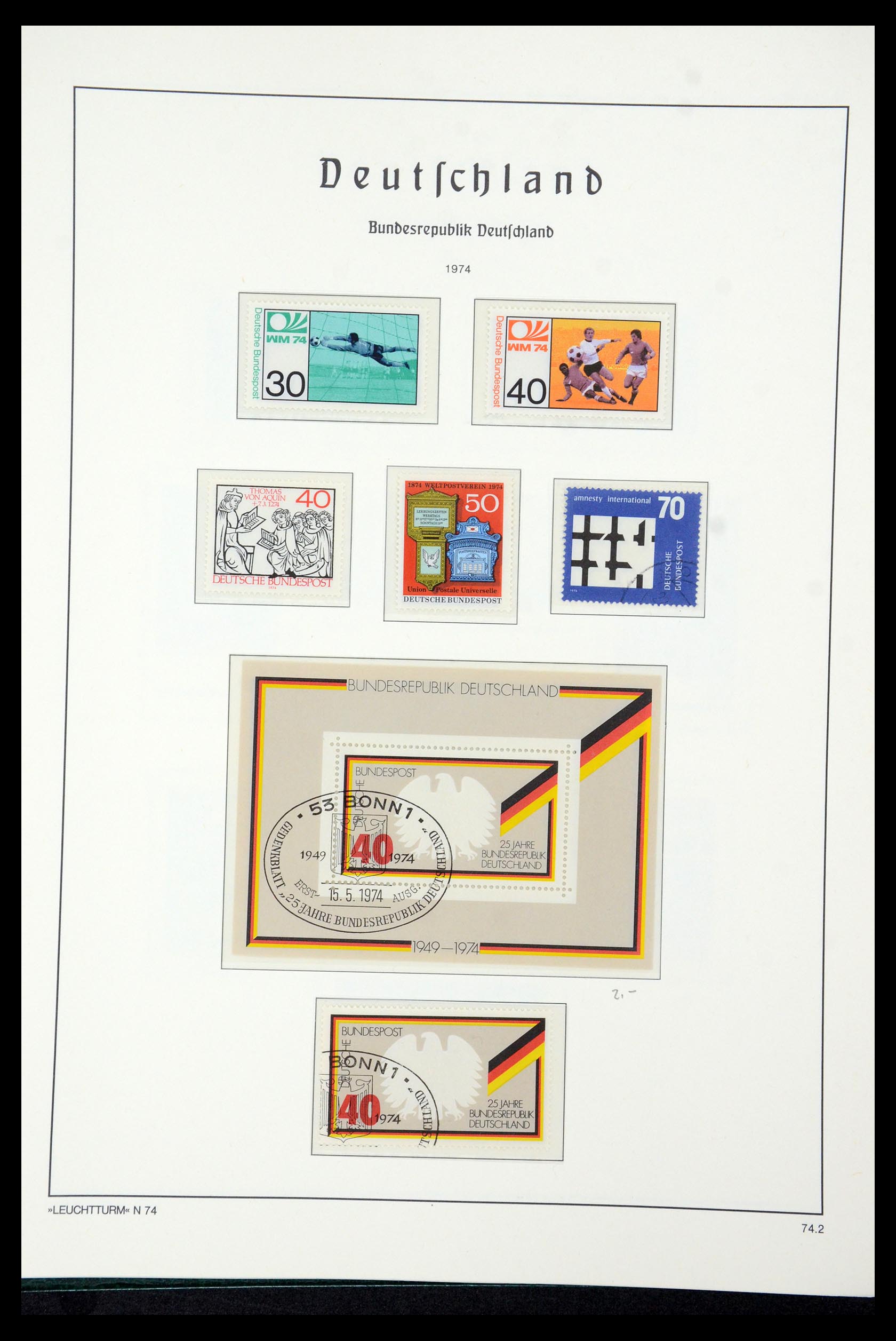 35943 068 - Postzegelverzameling 35943 Bundespost 1949-1992.