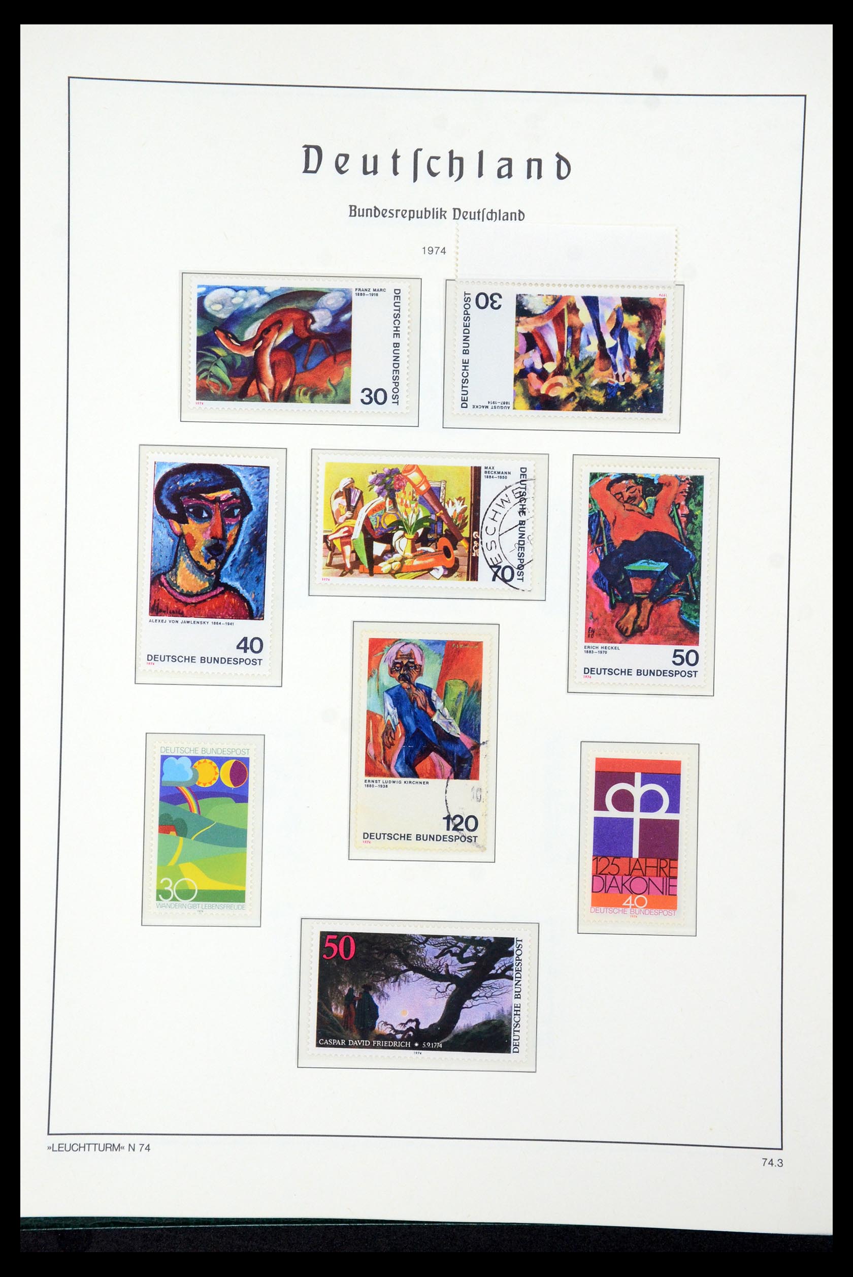 35943 069 - Postzegelverzameling 35943 Bundespost 1949-1992.