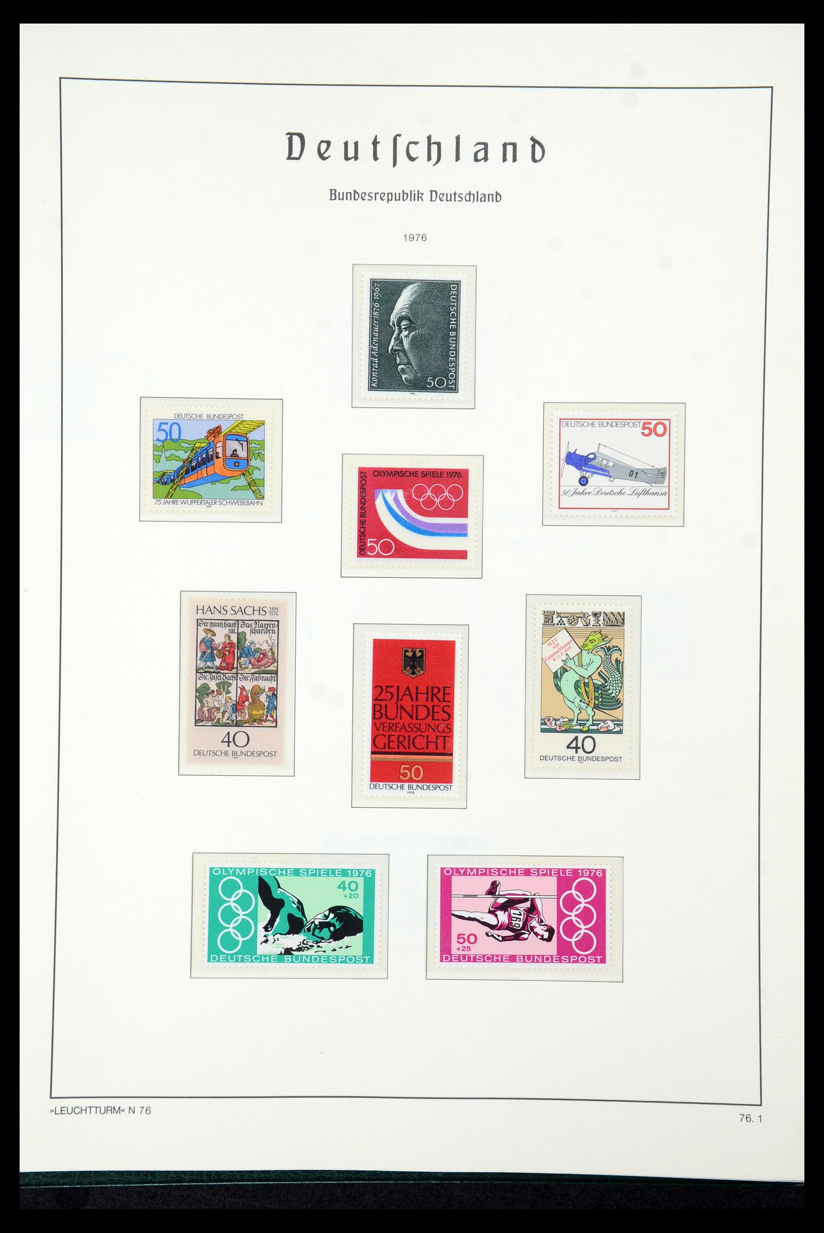 35943 071 - Stamp Collection 35943 Bundespost 1949-1992.