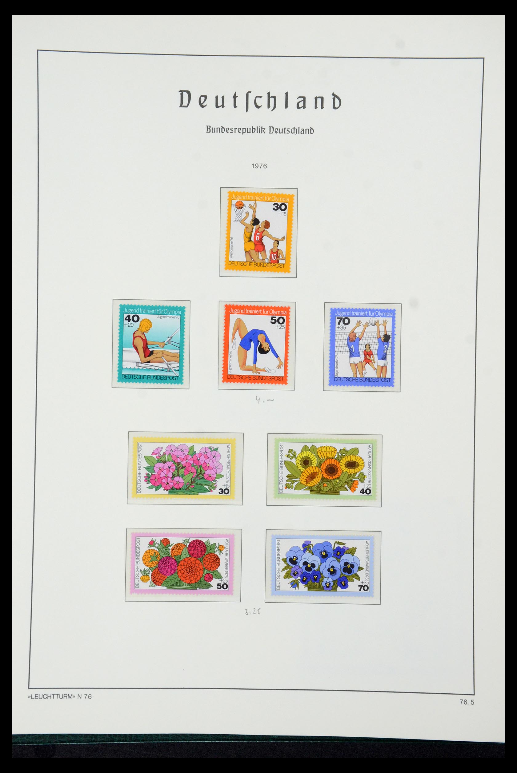 35943 075 - Postzegelverzameling 35943 Bundespost 1949-1992.