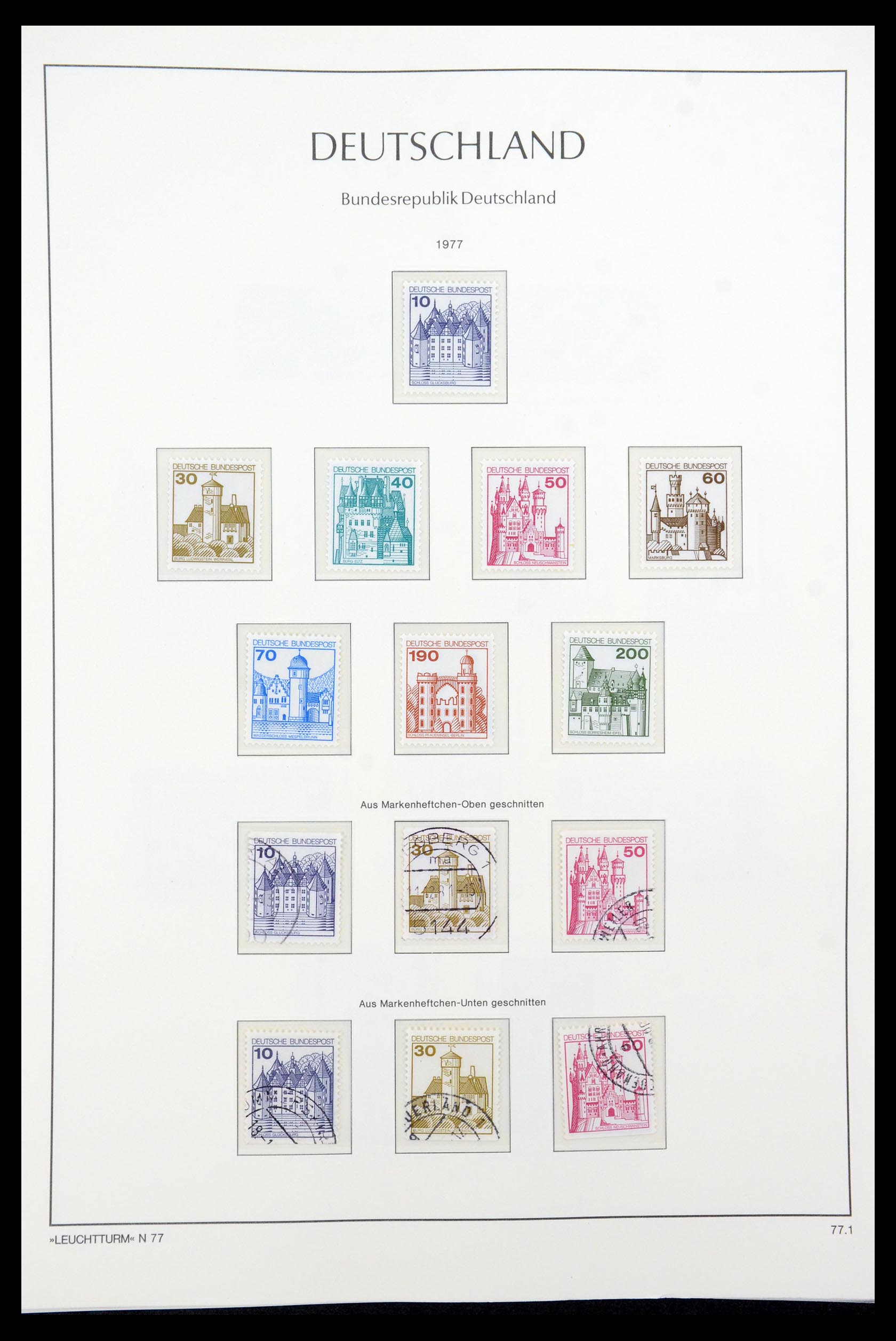 35943 077 - Postzegelverzameling 35943 Bundespost 1949-1992.
