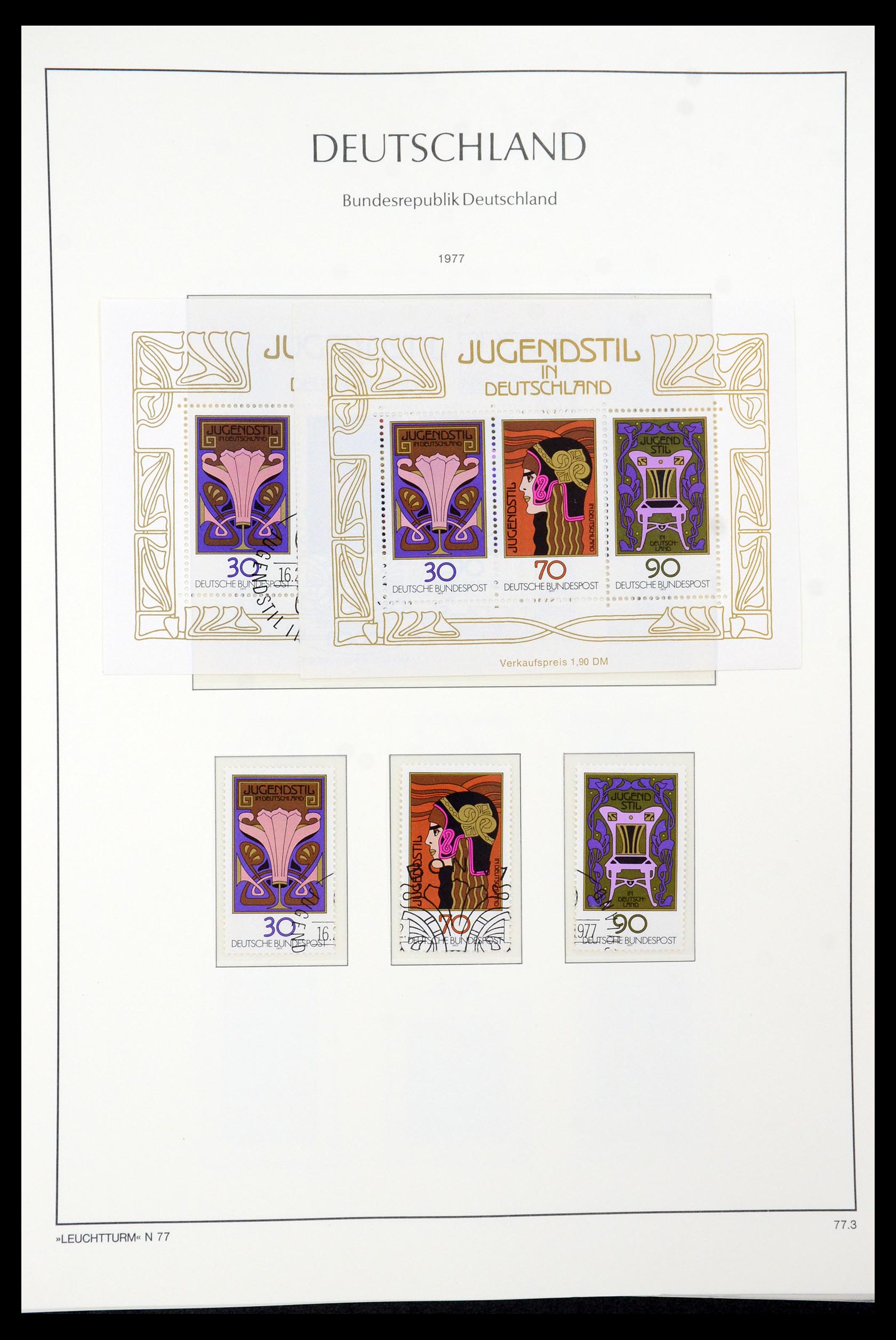 35943 079 - Postzegelverzameling 35943 Bundespost 1949-1992.