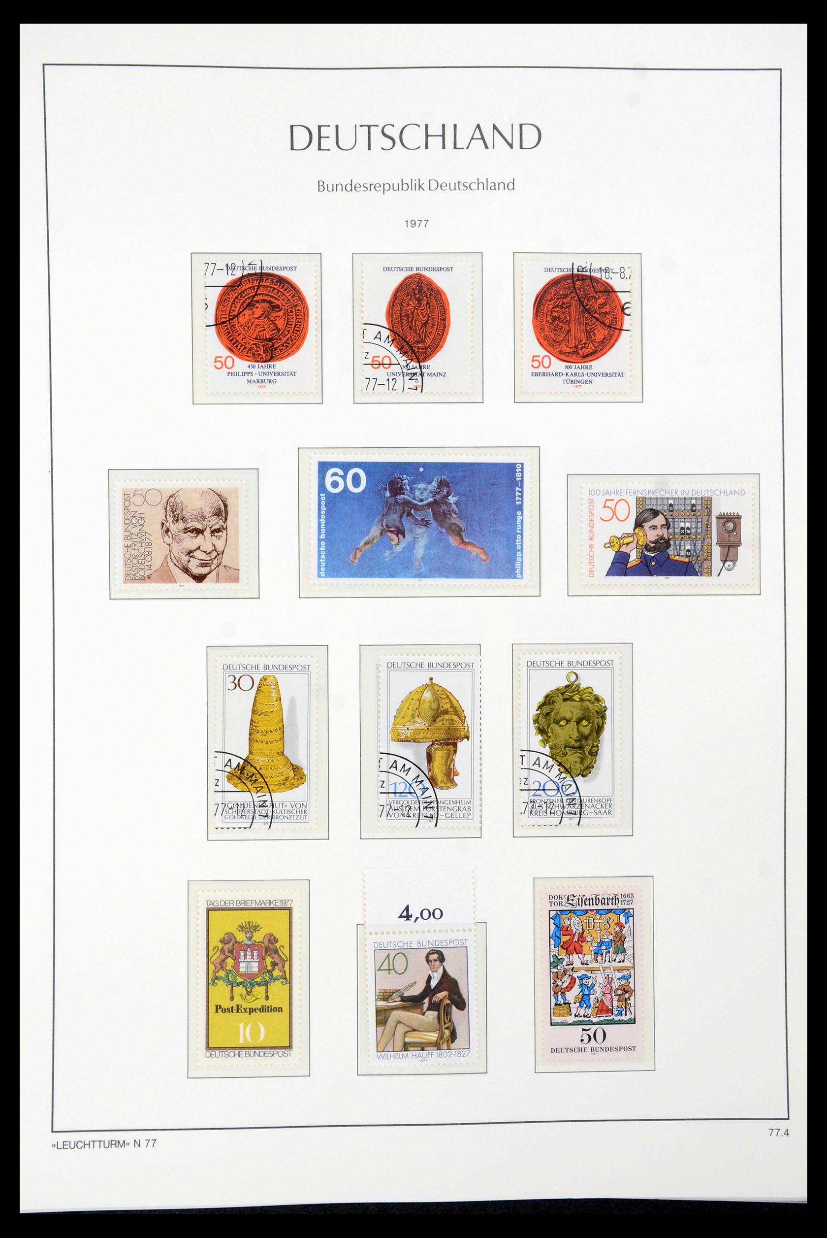 35943 080 - Postzegelverzameling 35943 Bundespost 1949-1992.