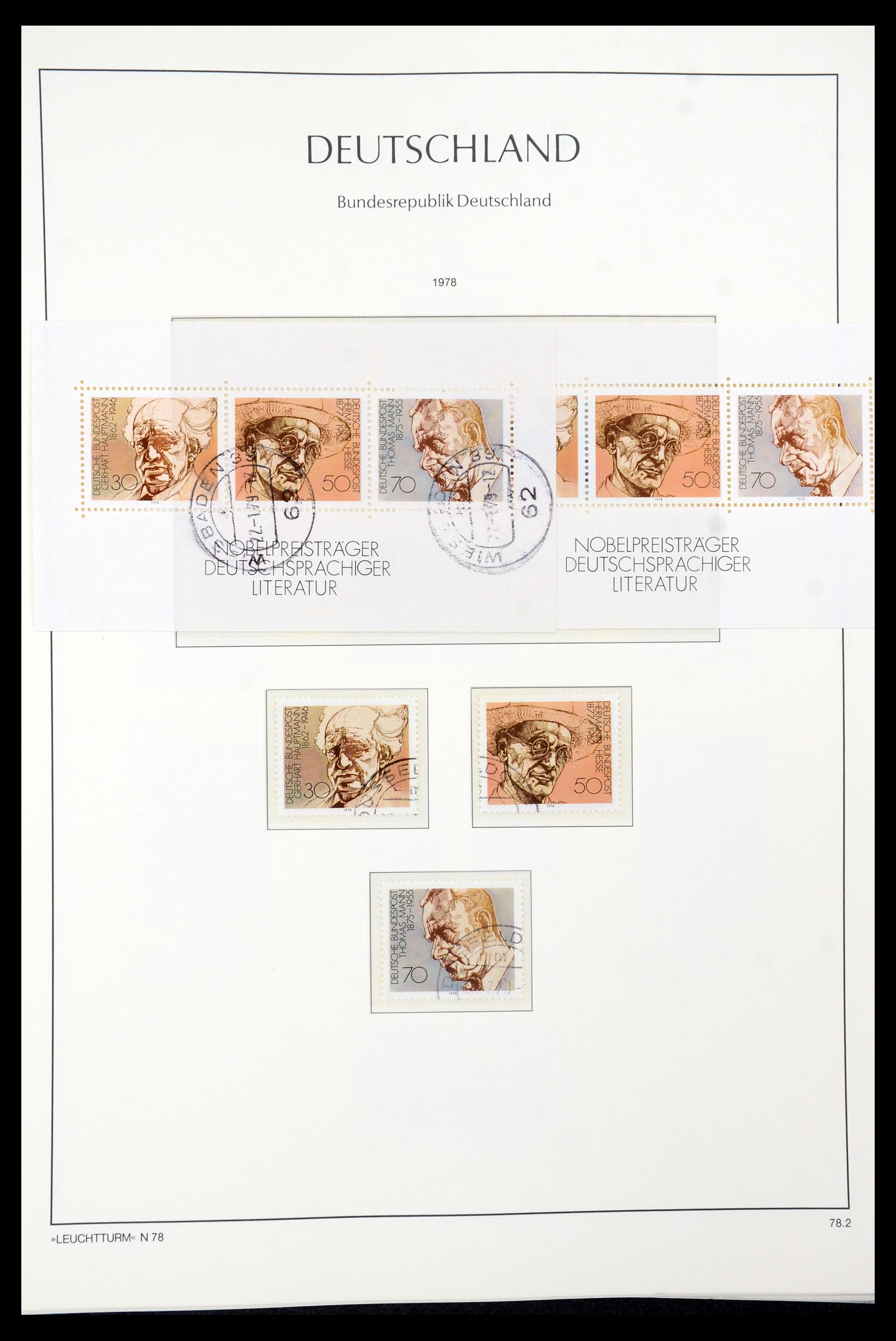 35943 084 - Postzegelverzameling 35943 Bundespost 1949-1992.