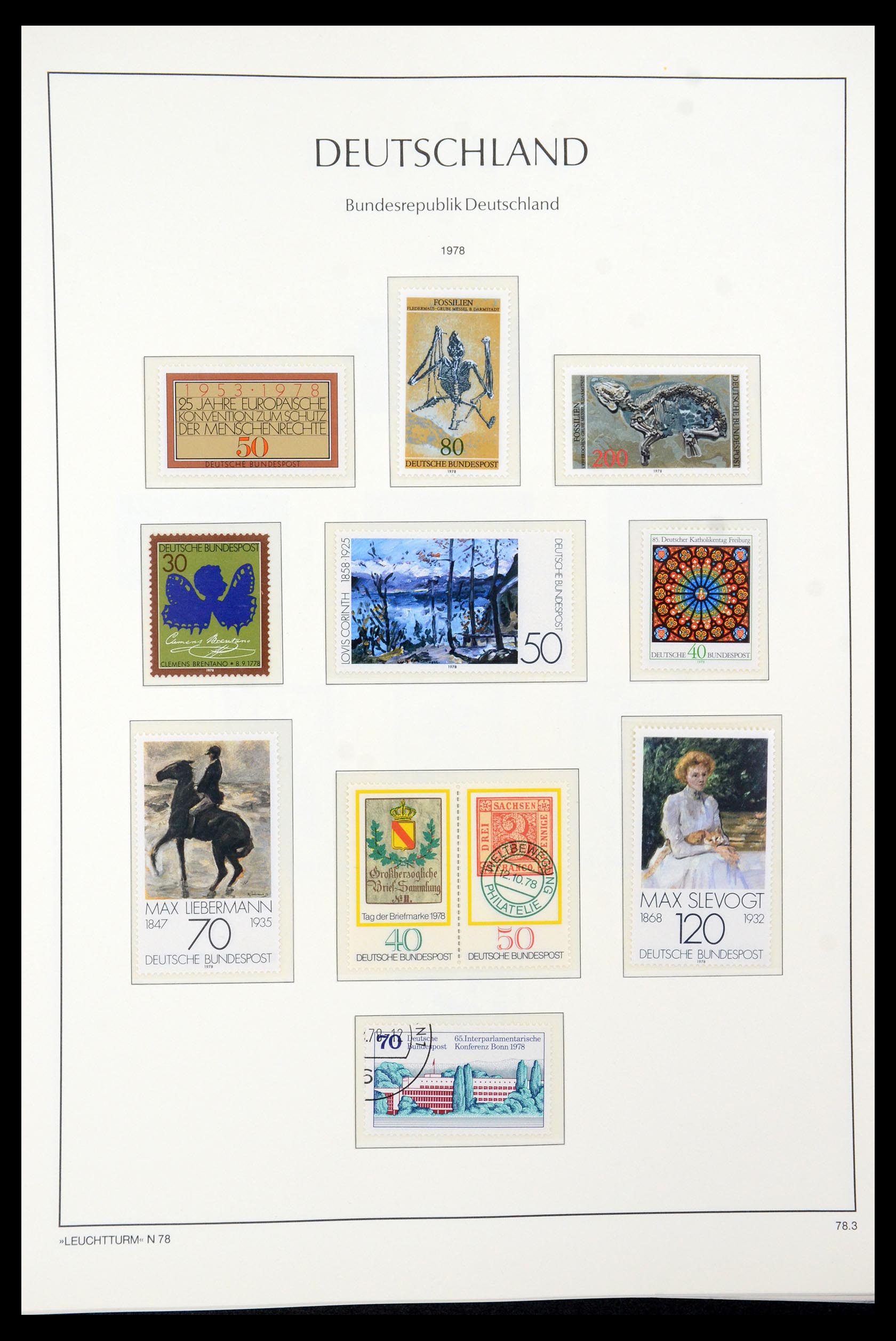 35943 085 - Postzegelverzameling 35943 Bundespost 1949-1992.