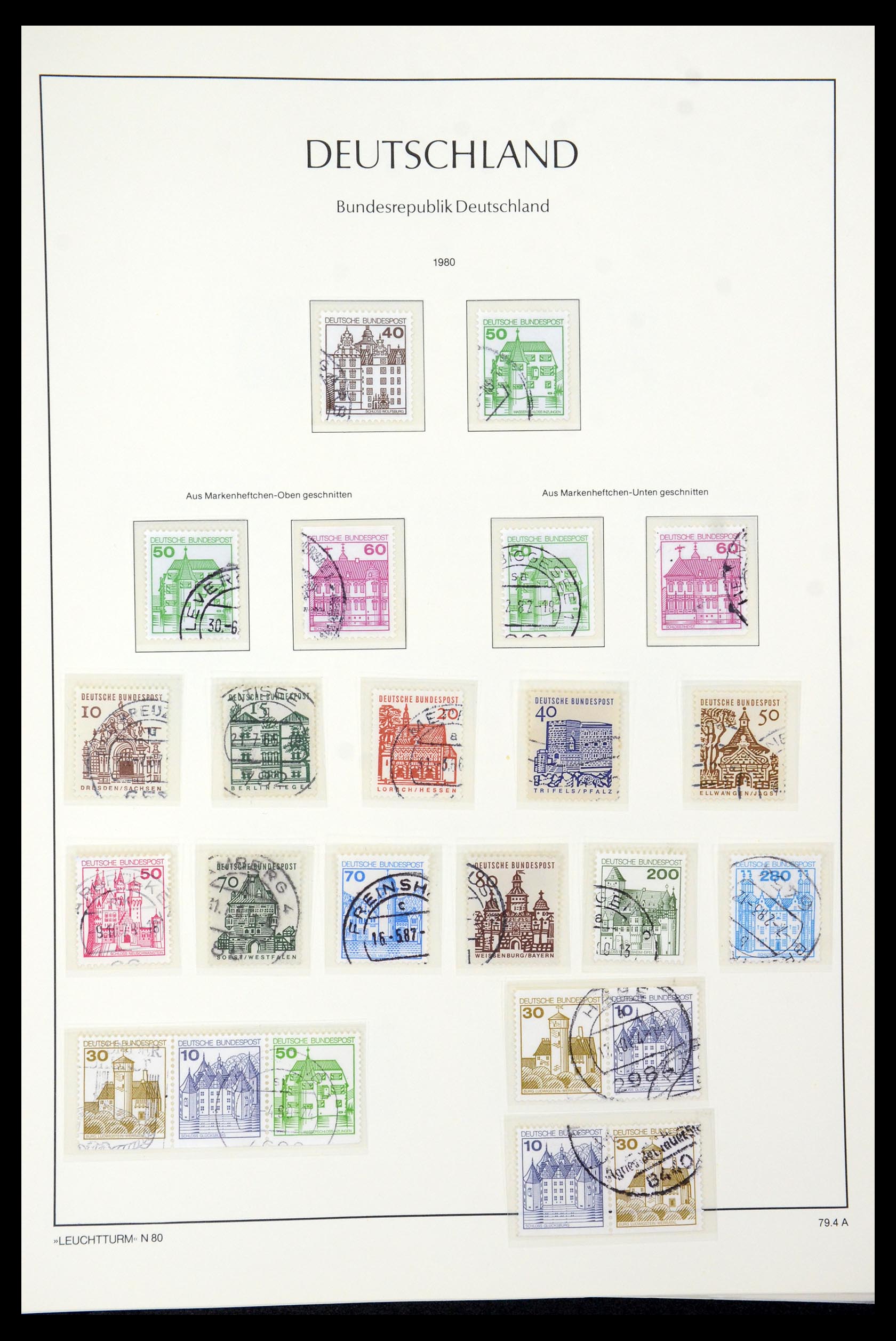 35943 092 - Stamp Collection 35943 Bundespost 1949-1992.