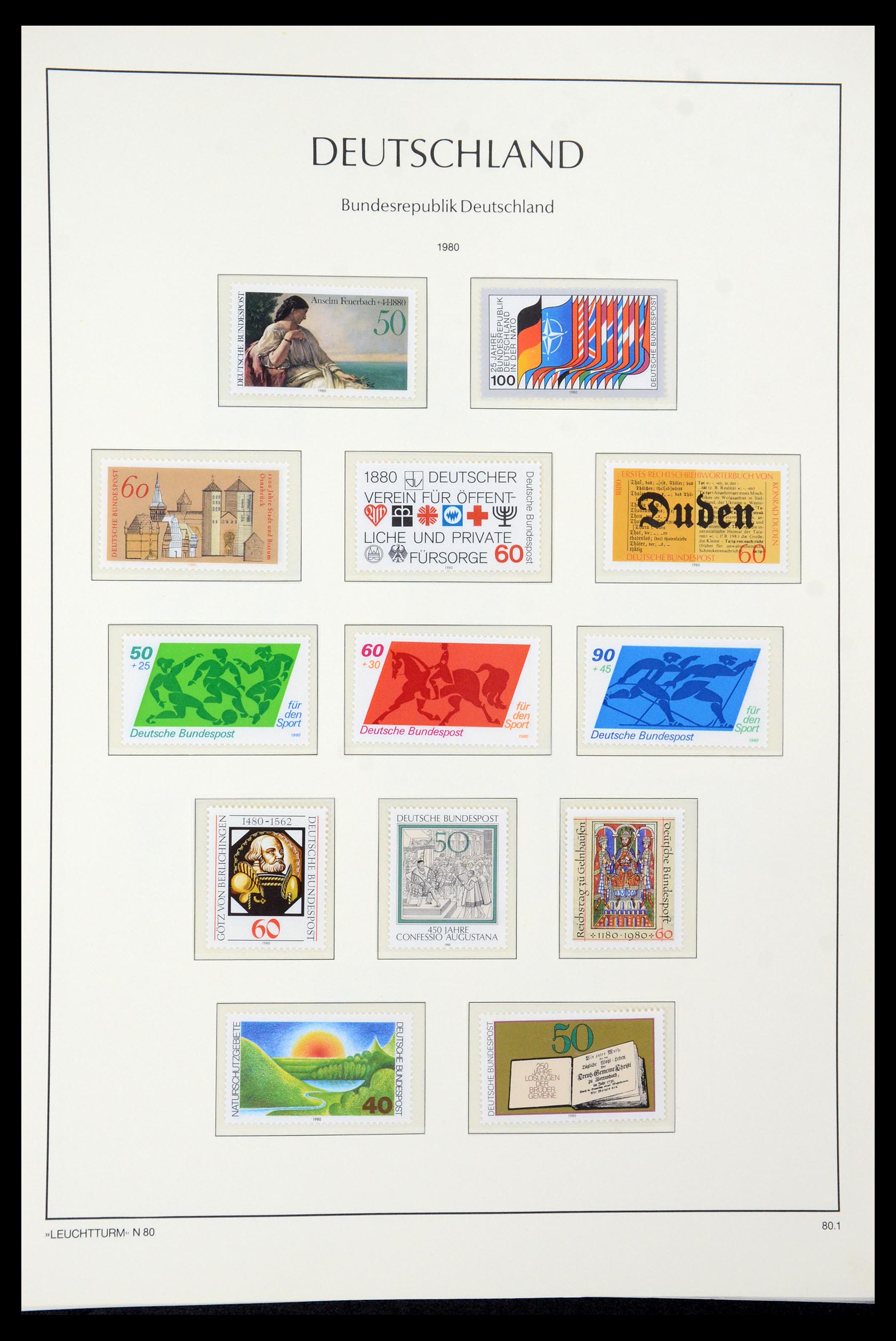 35943 094 - Stamp Collection 35943 Bundespost 1949-1992.