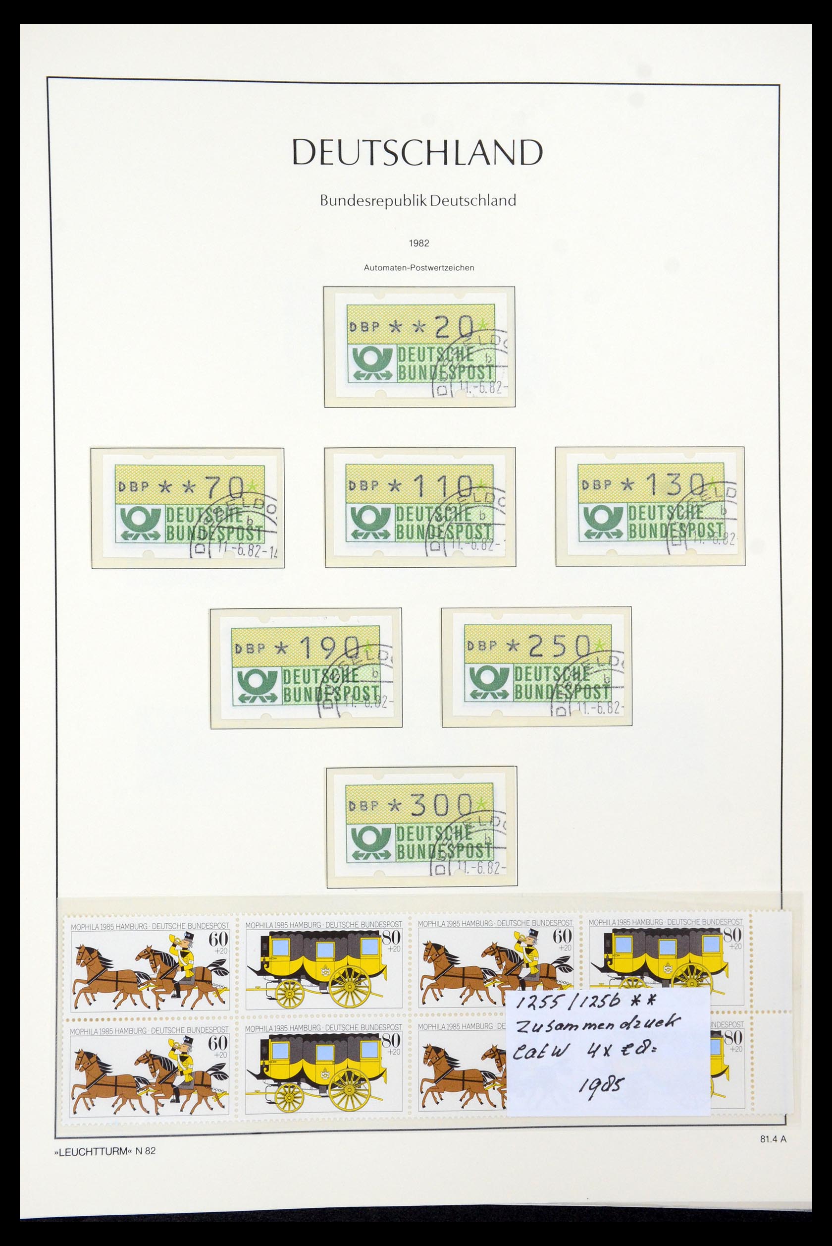 35943 103 - Stamp Collection 35943 Bundespost 1949-1992.