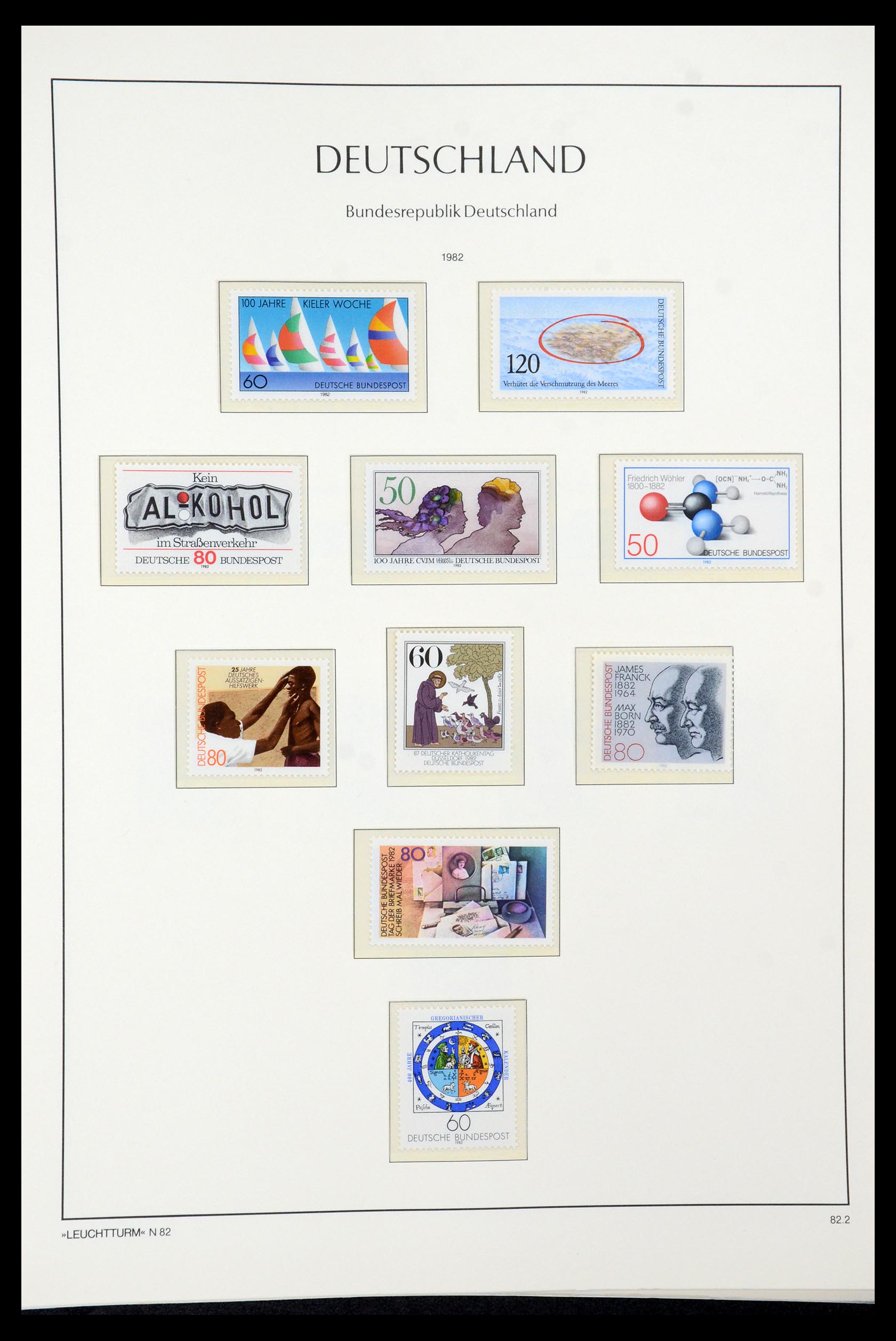 35943 105 - Postzegelverzameling 35943 Bundespost 1949-1992.