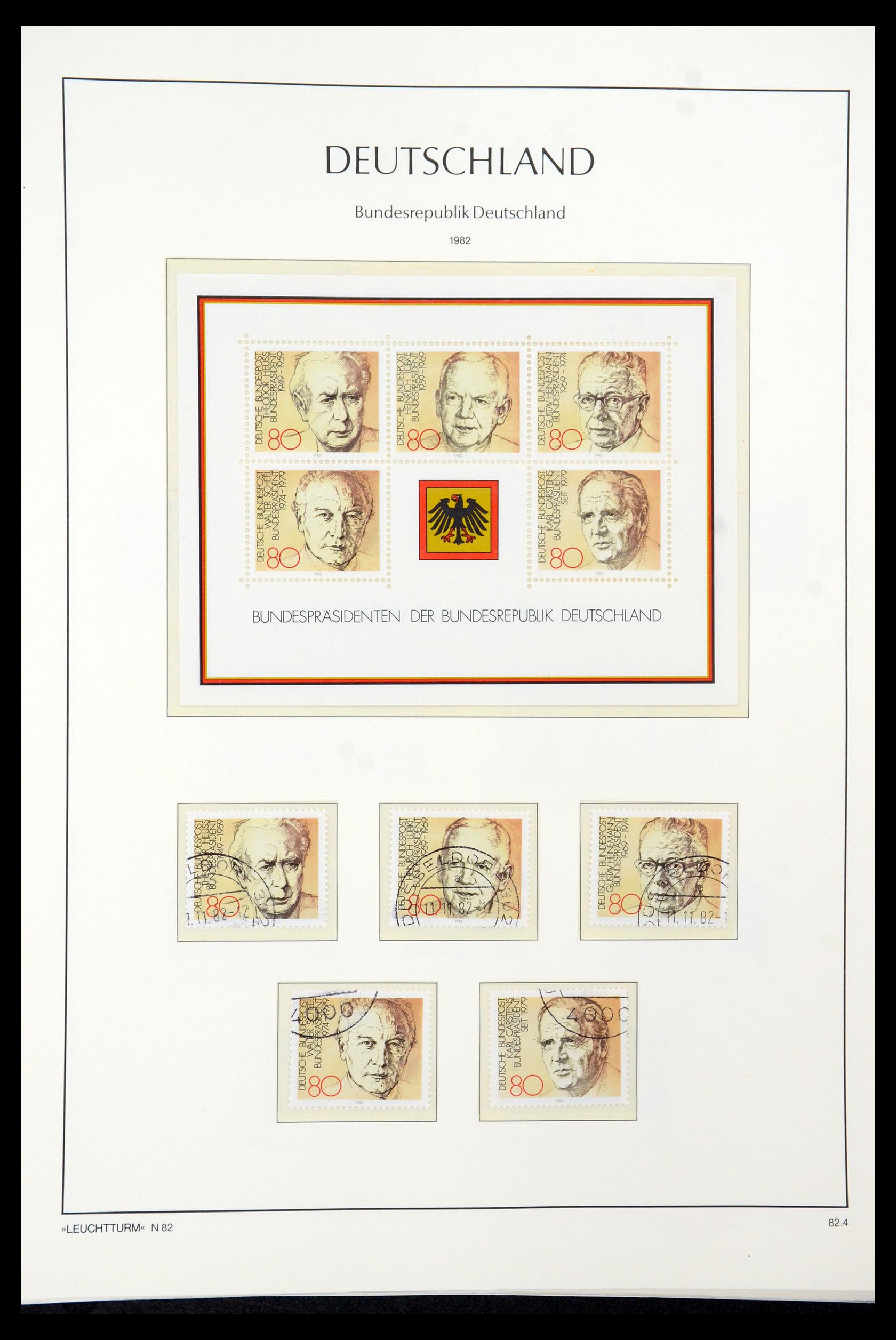 35943 107 - Postzegelverzameling 35943 Bundespost 1949-1992.