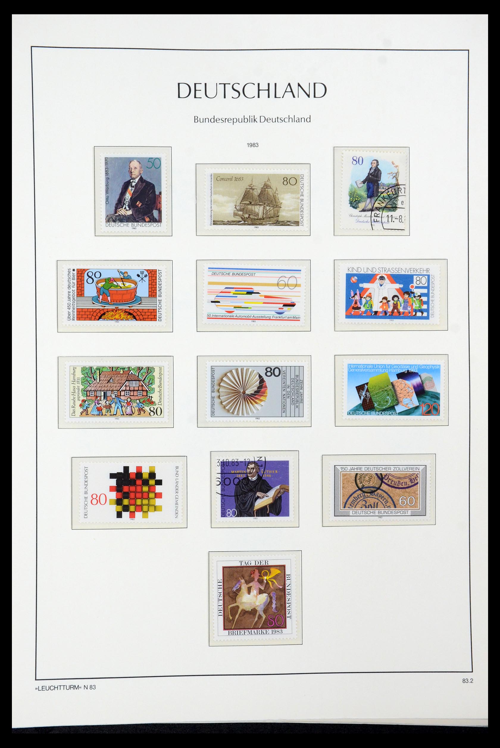35943 109 - Postzegelverzameling 35943 Bundespost 1949-1992.
