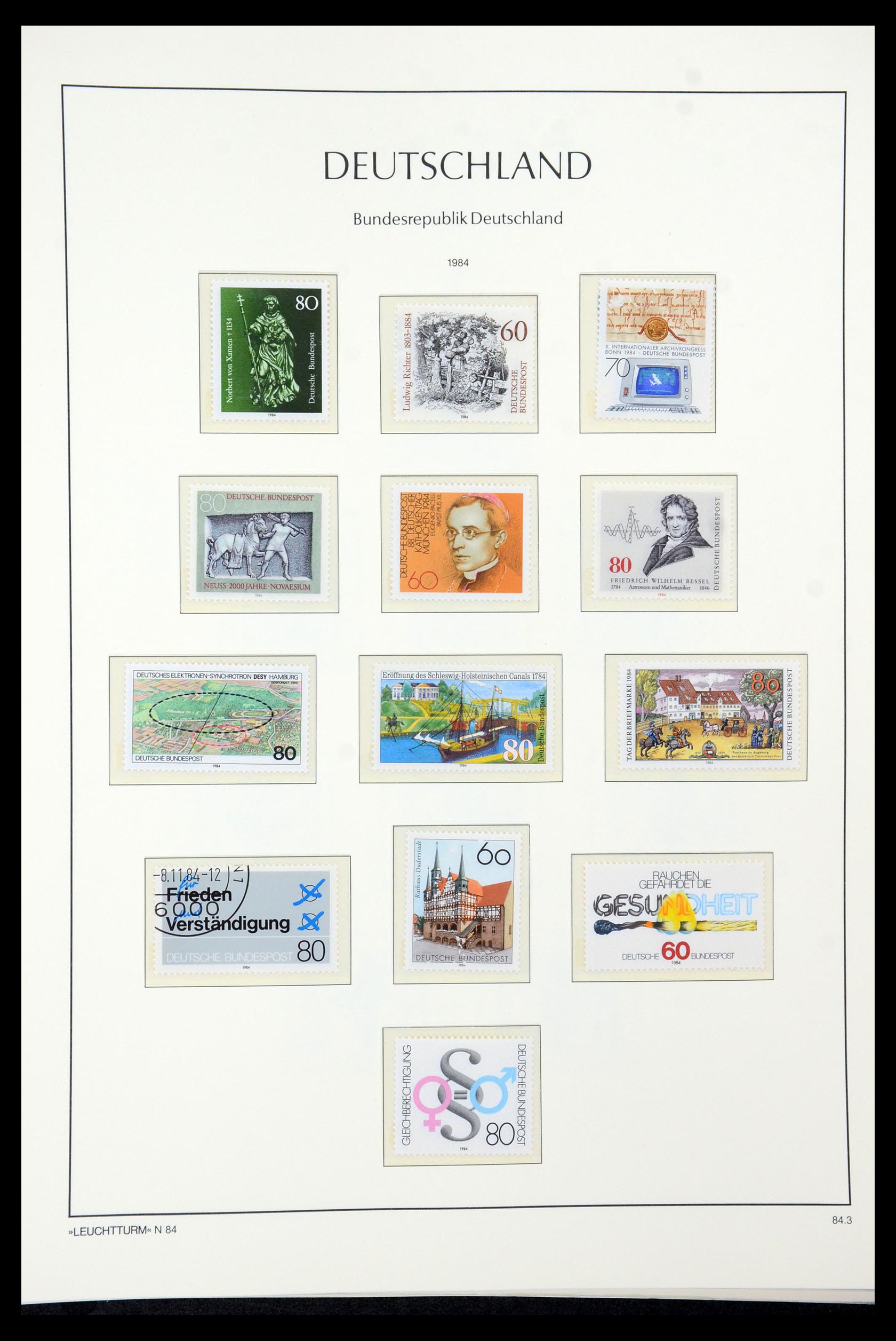 35943 113 - Postzegelverzameling 35943 Bundespost 1949-1992.