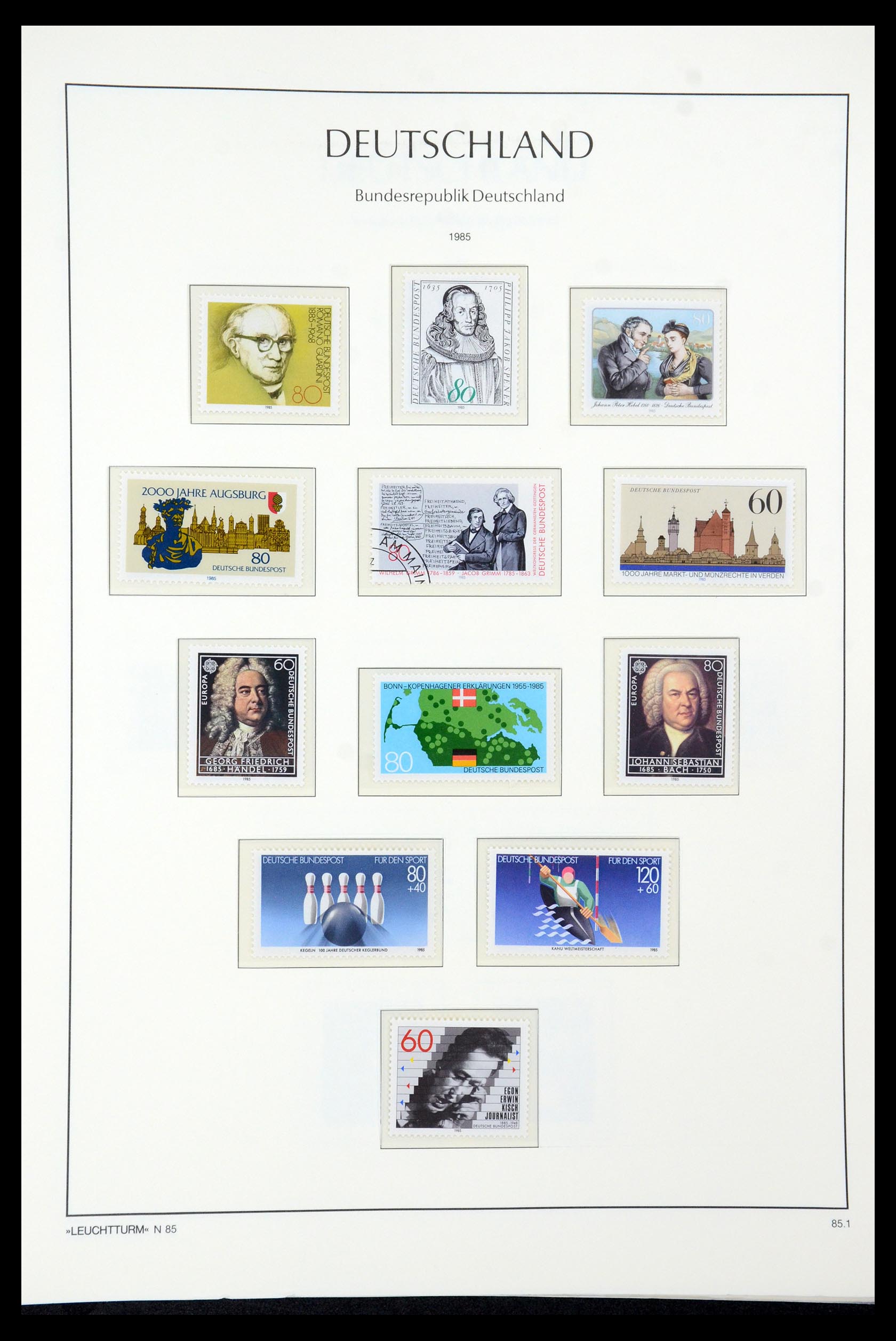 35943 115 - Postzegelverzameling 35943 Bundespost 1949-1992.