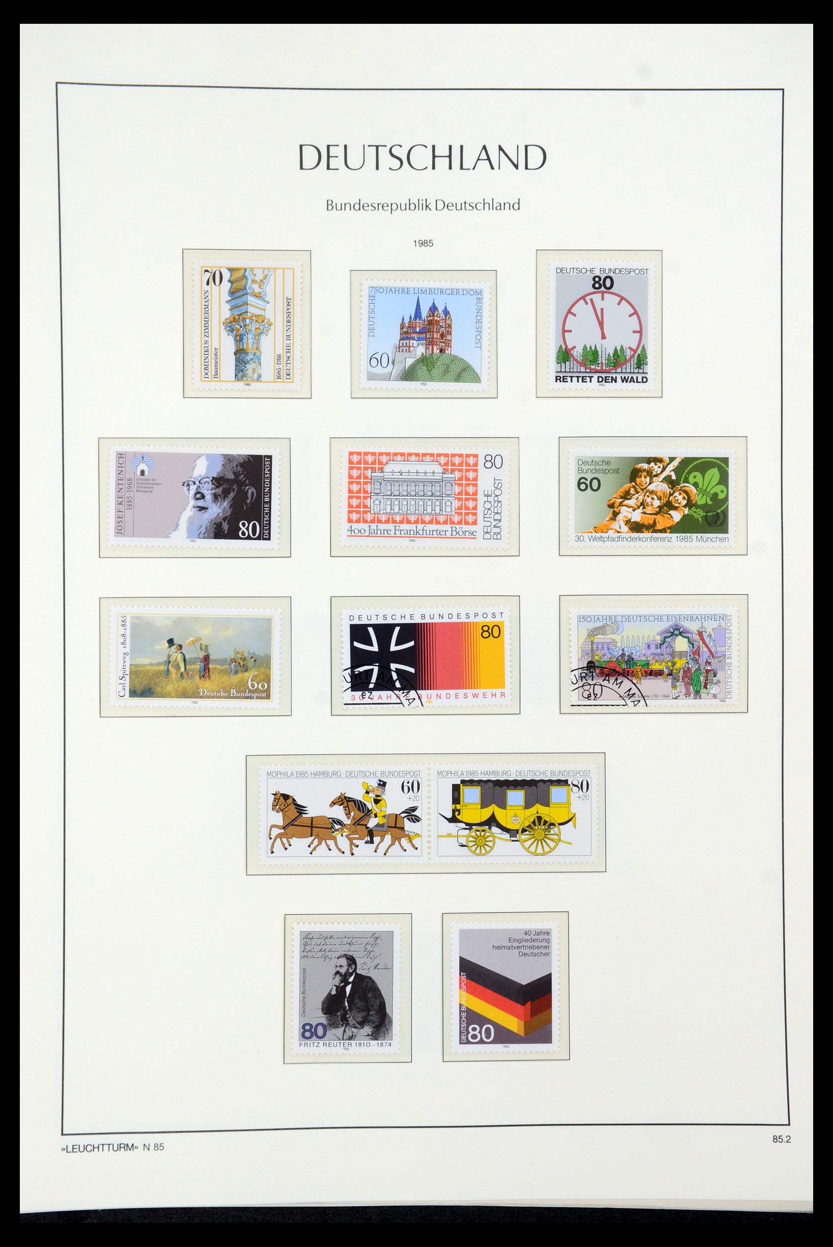 35943 116 - Postzegelverzameling 35943 Bundespost 1949-1992.
