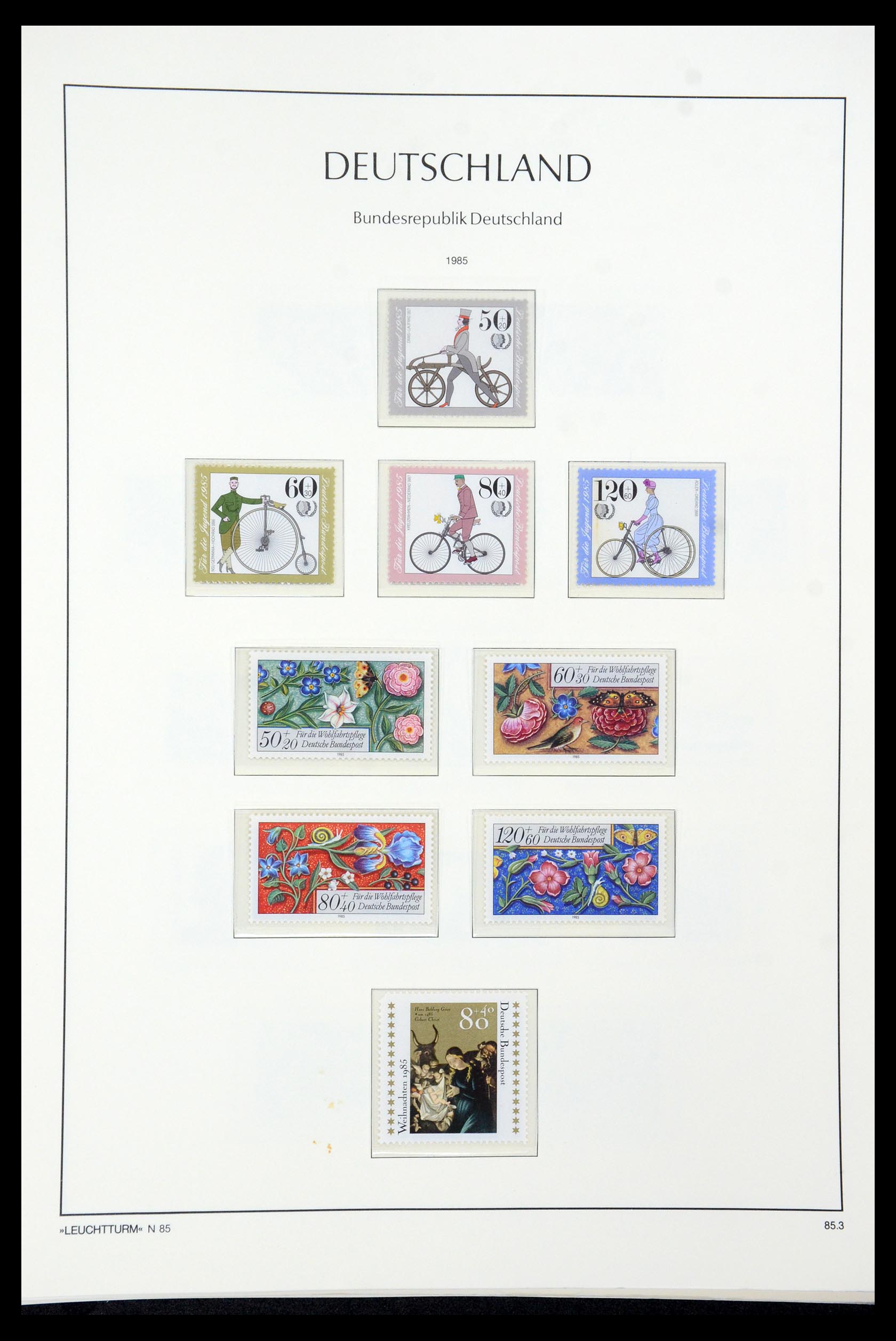 35943 117 - Postzegelverzameling 35943 Bundespost 1949-1992.