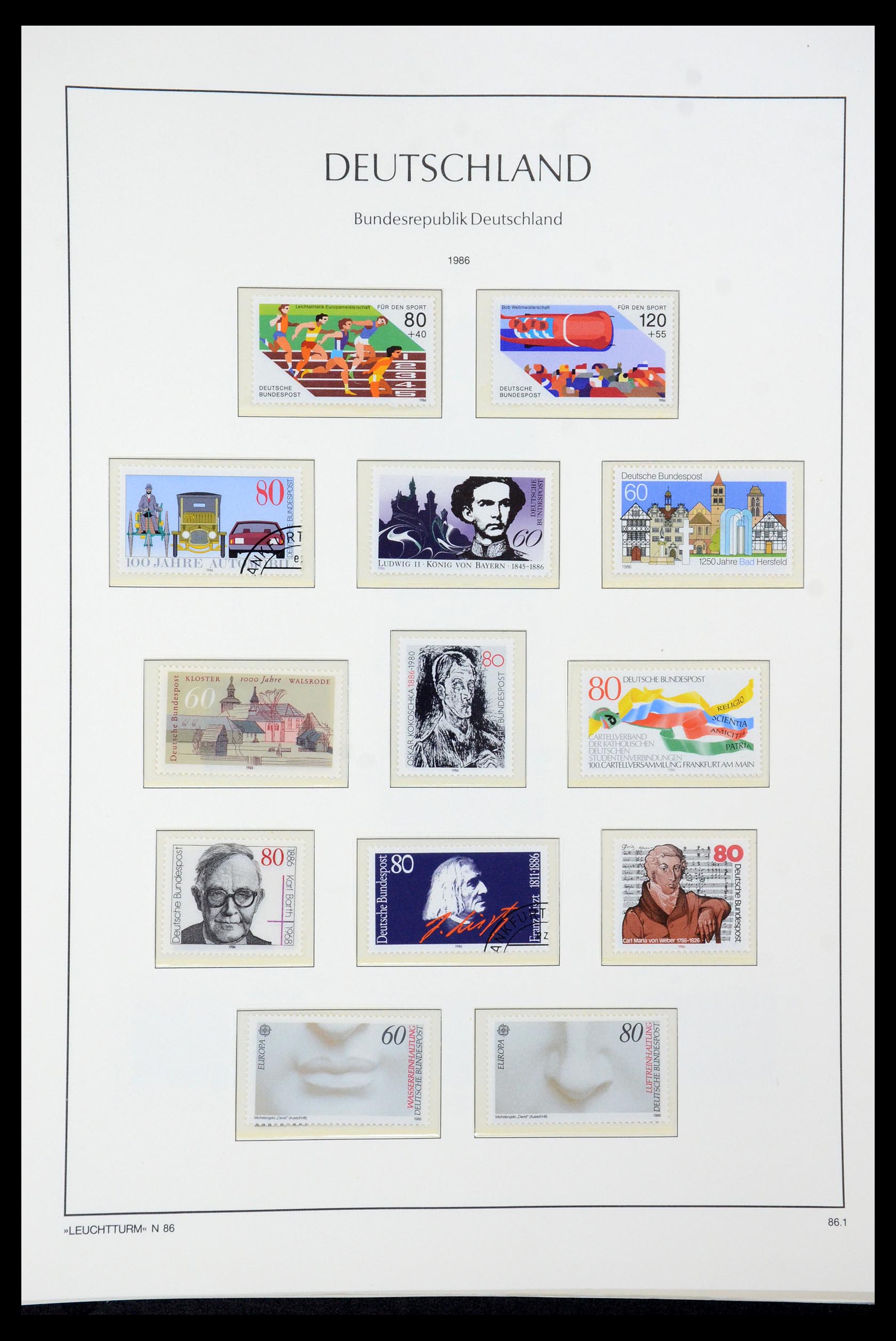 35943 118 - Postzegelverzameling 35943 Bundespost 1949-1992.