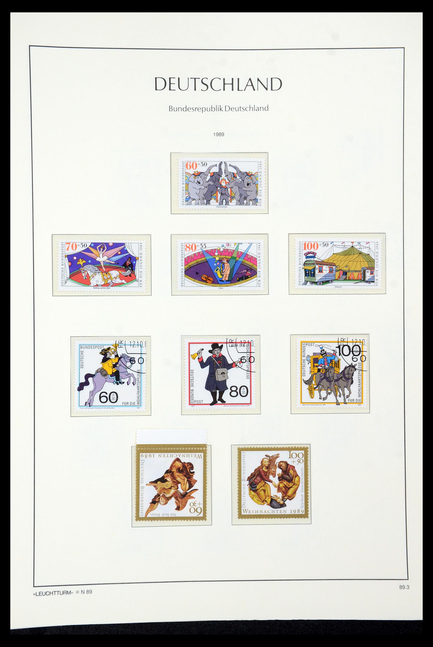 35943 130 - Postzegelverzameling 35943 Bundespost 1949-1992.