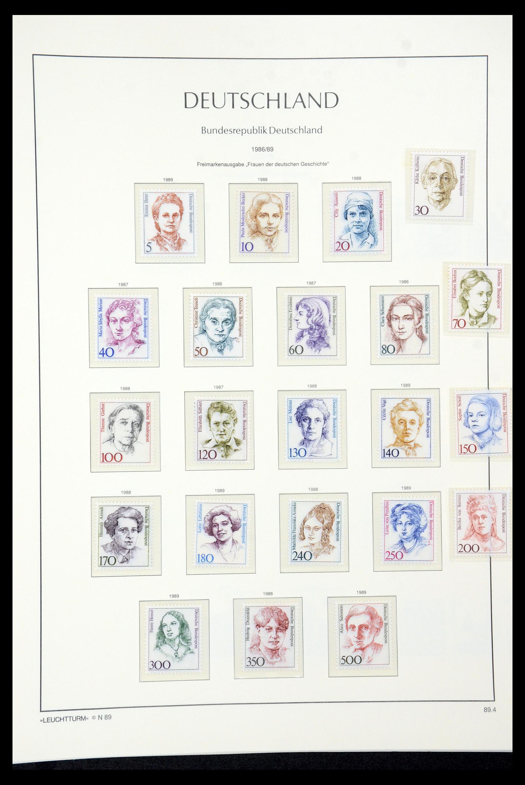 35943 131 - Postzegelverzameling 35943 Bundespost 1949-1992.