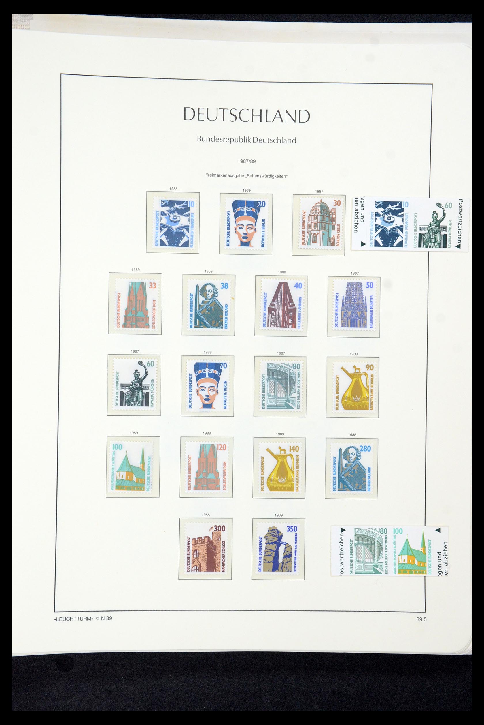 35943 132 - Postzegelverzameling 35943 Bundespost 1949-1992.