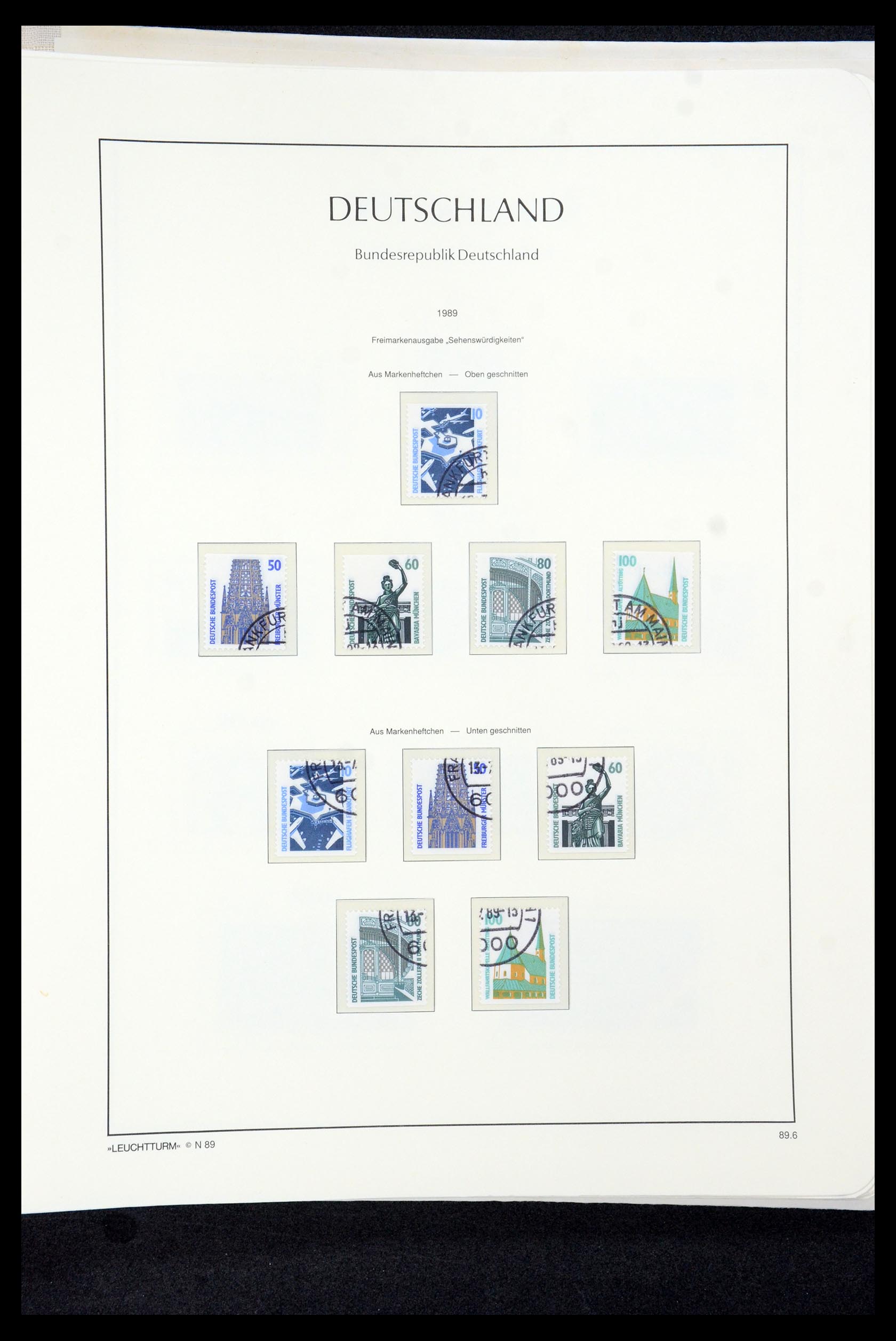 35943 133 - Postzegelverzameling 35943 Bundespost 1949-1992.