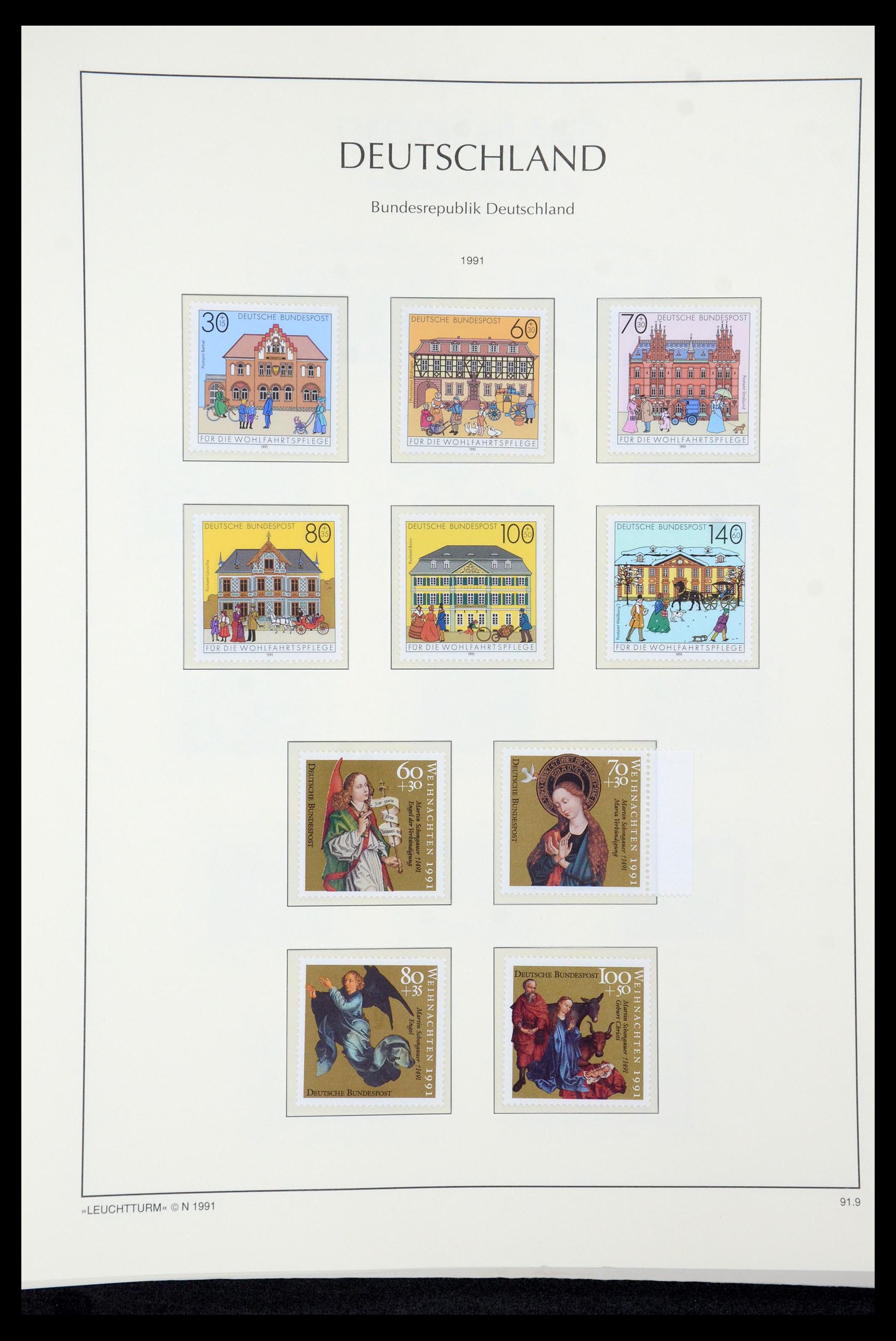 35943 148 - Stamp Collection 35943 Bundespost 1949-1992.