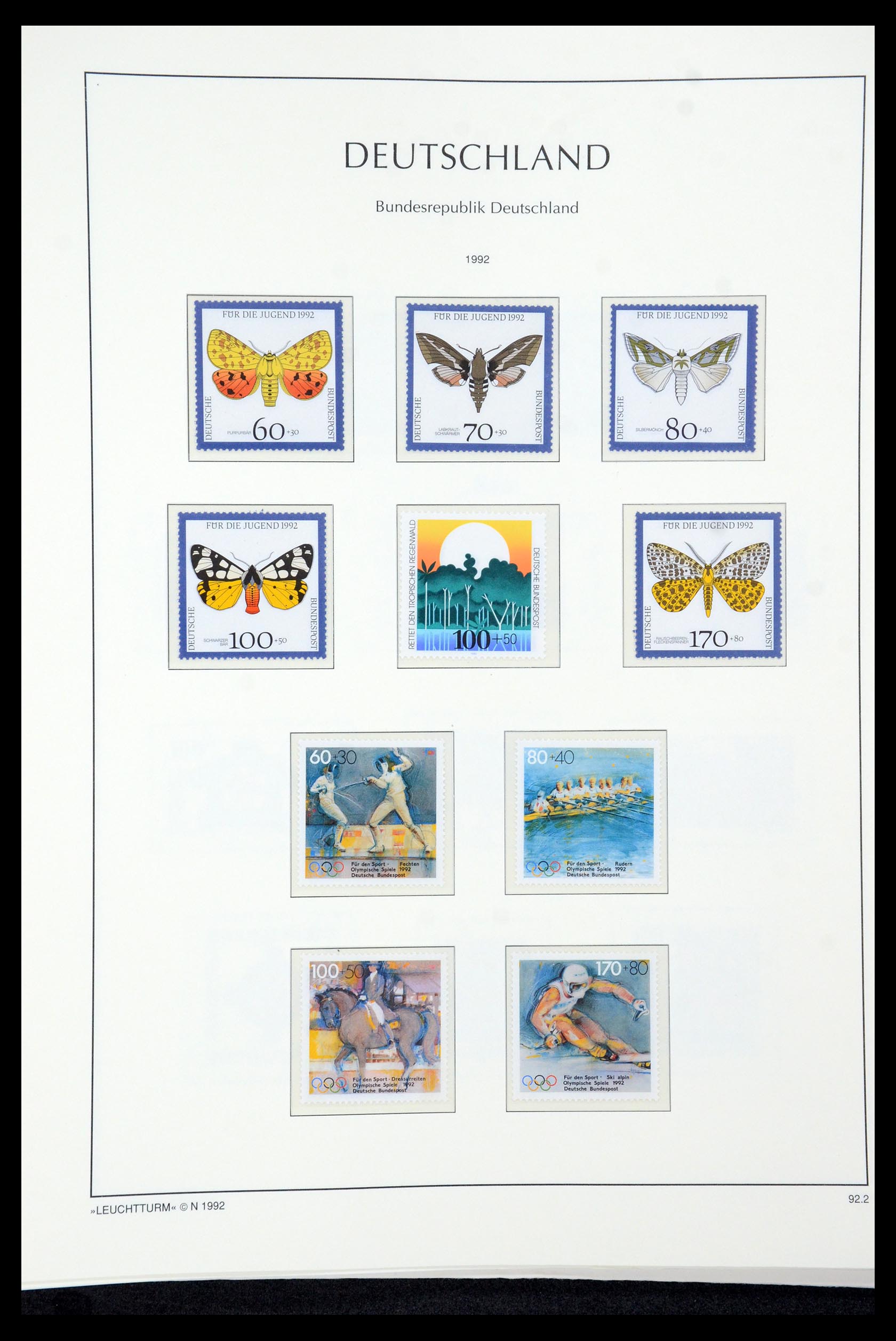 35943 150 - Postzegelverzameling 35943 Bundespost 1949-1992.
