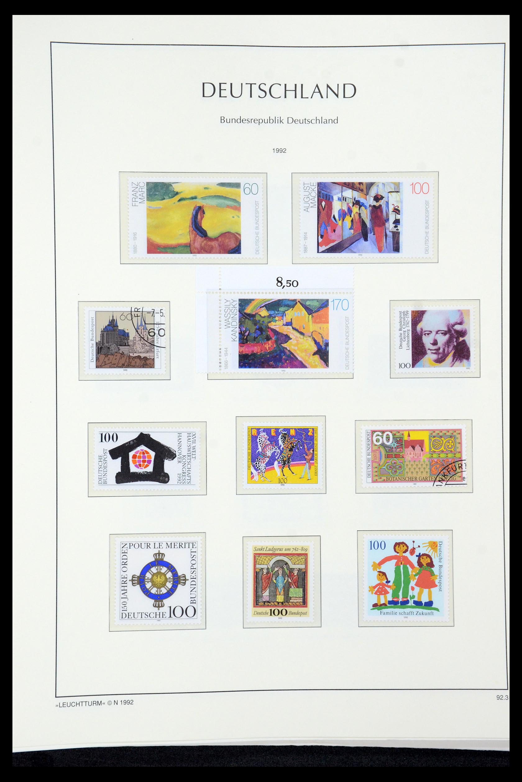 35943 151 - Postzegelverzameling 35943 Bundespost 1949-1992.